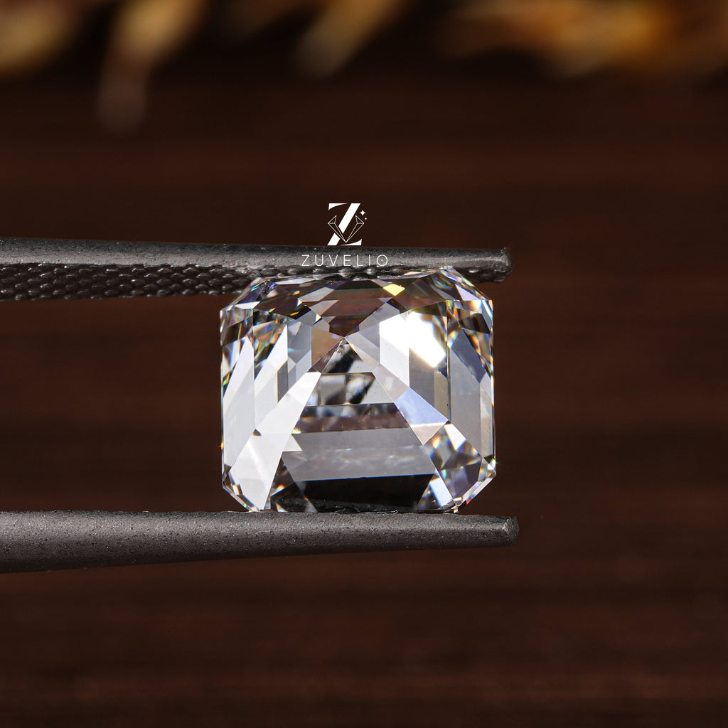 3.60 Ct Asscher Lab Diamond - Zuvelio.com