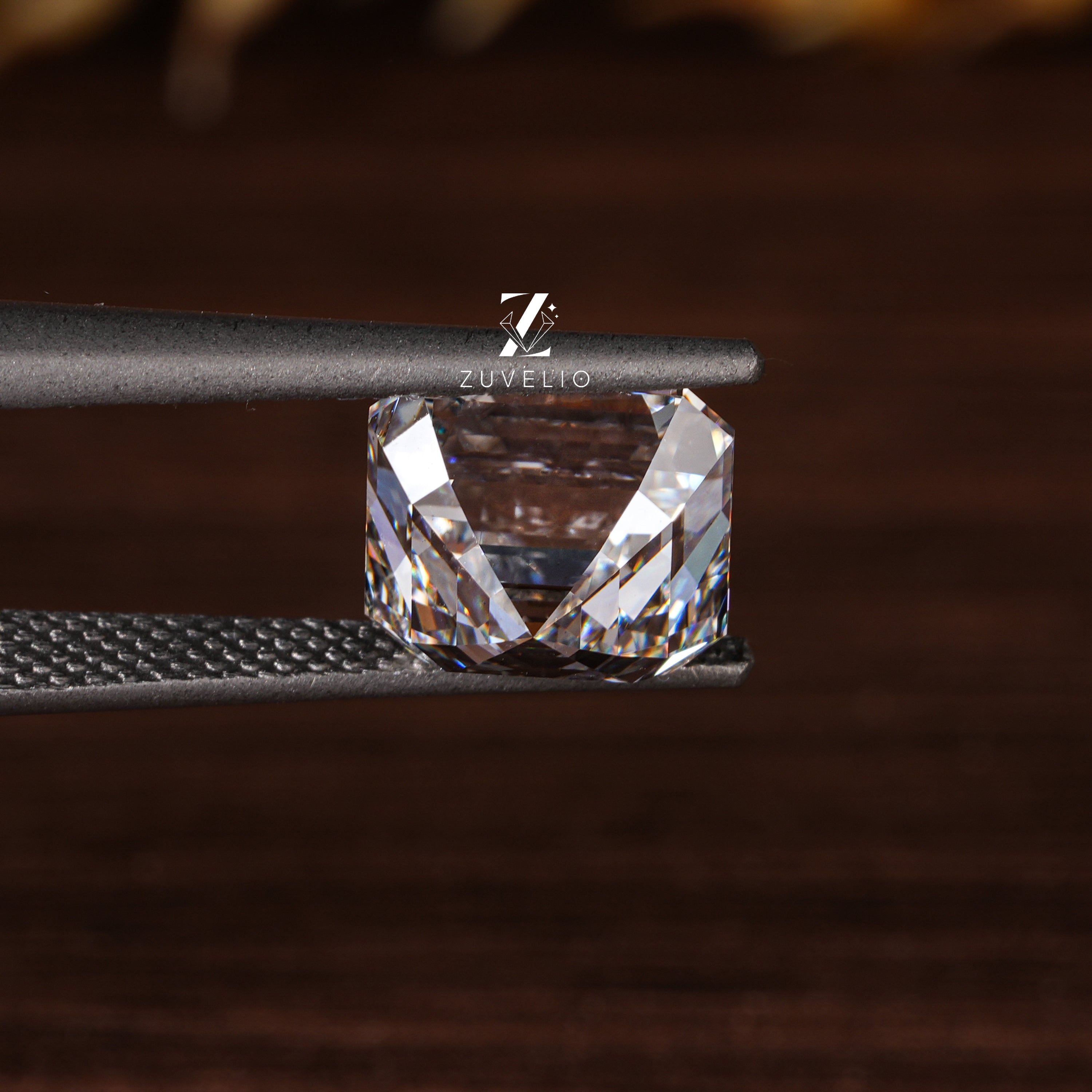 3.60 Ct Asscher Lab Diamond - Zuvelio.com