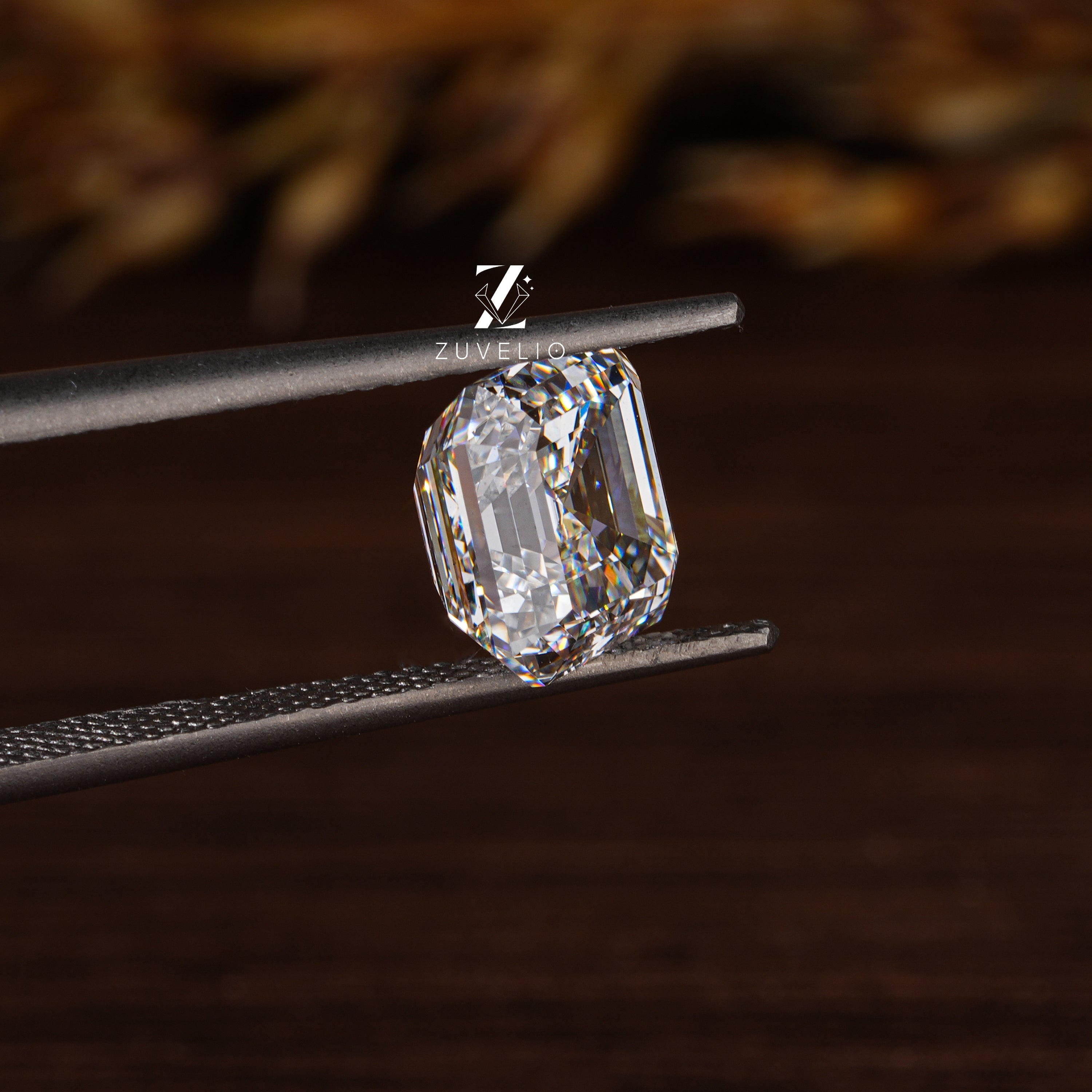 3.60 Ct Asscher Lab Diamond - Zuvelio.com