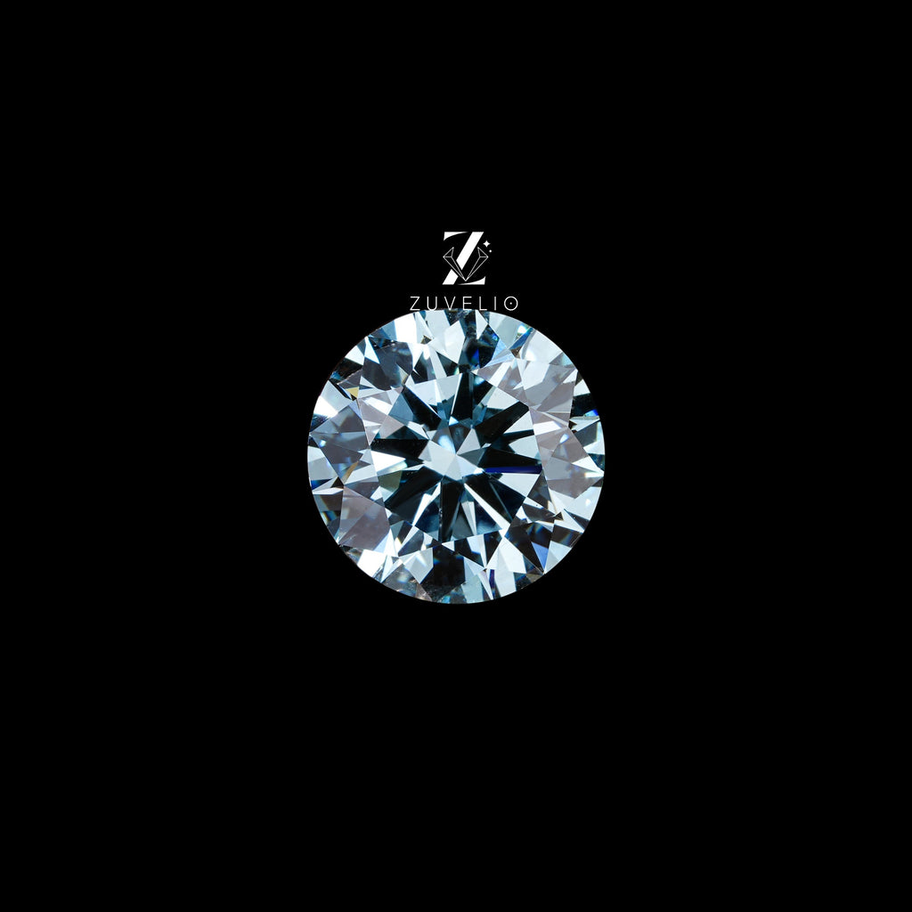 3.08 Ct Vivid Blue Lab Diamond - Zuvelio.com