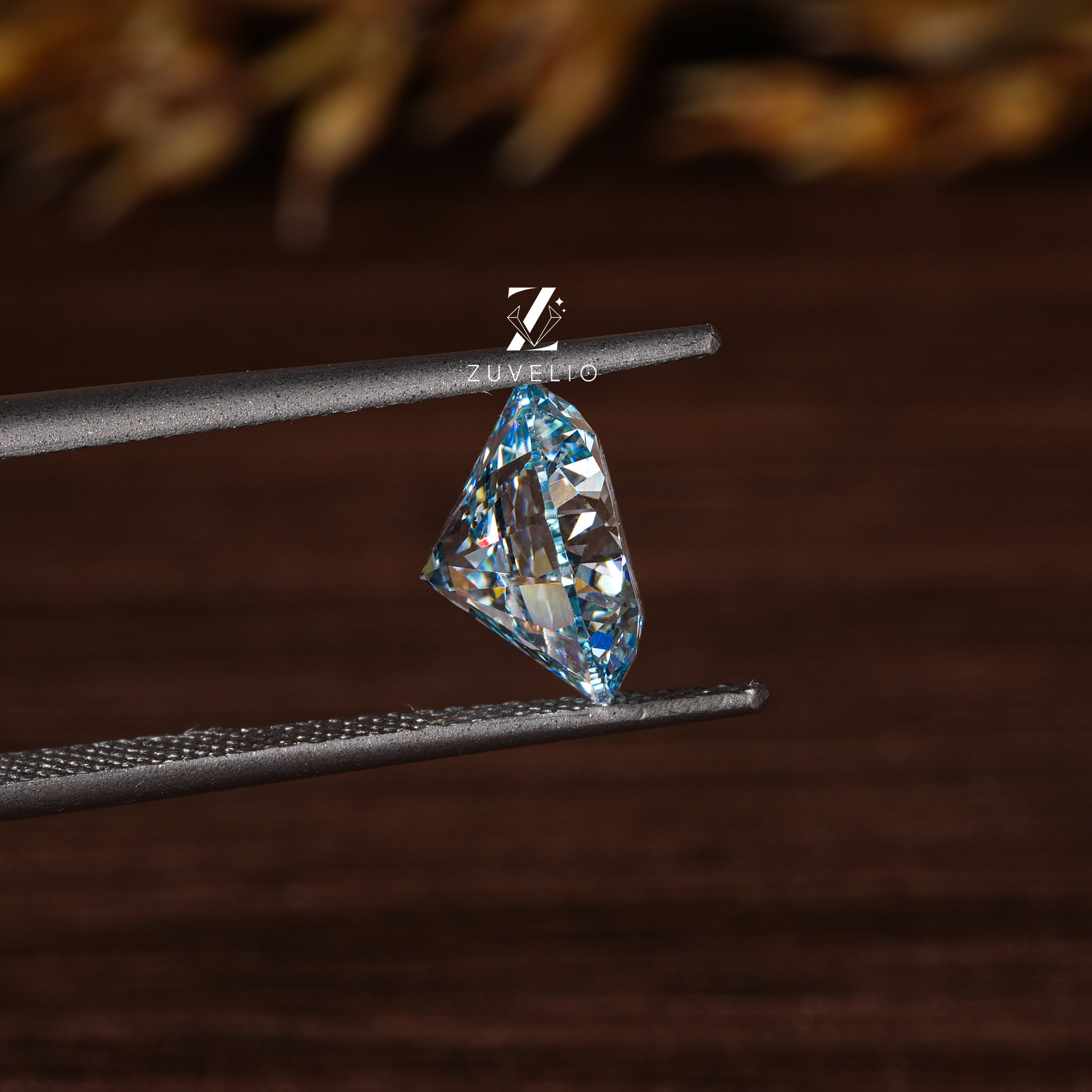 1.95 Ct Blue Green Lab Diamond - Zuvelio.com