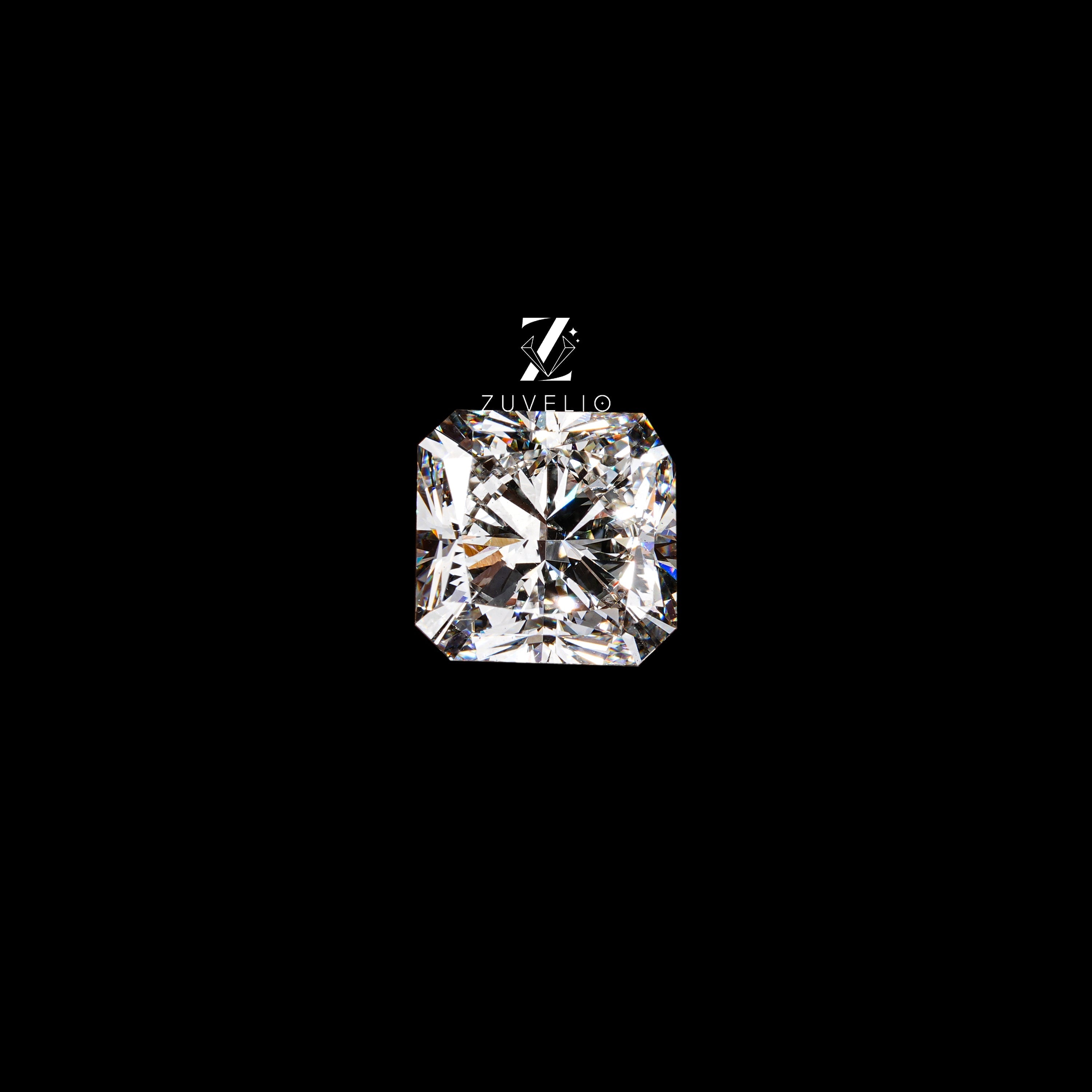 4.18 Ct Sqare Radiant Lab Diamond - Zuvelio.com