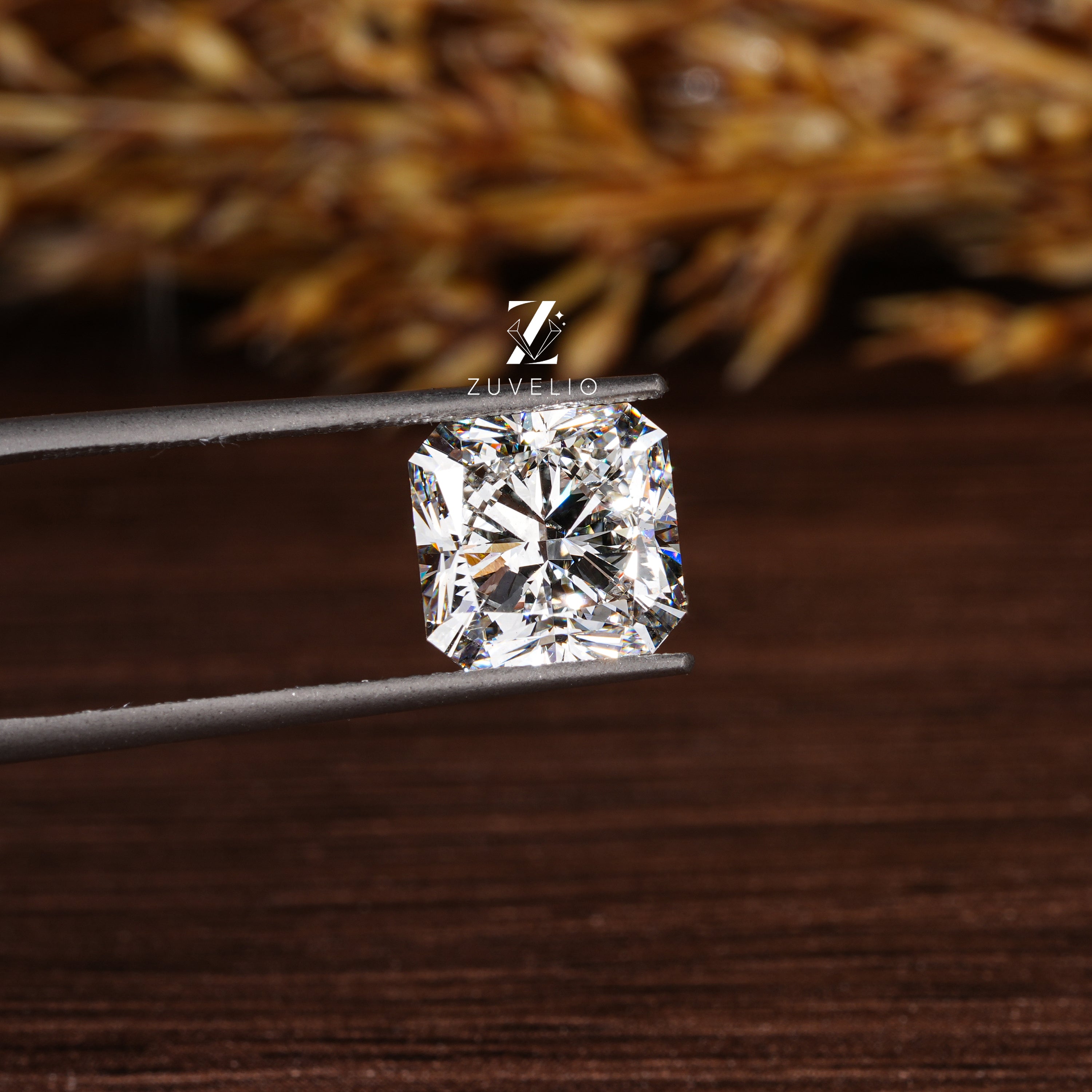 4.18 Ct Sqare Radiant Lab Diamond - Zuvelio.com