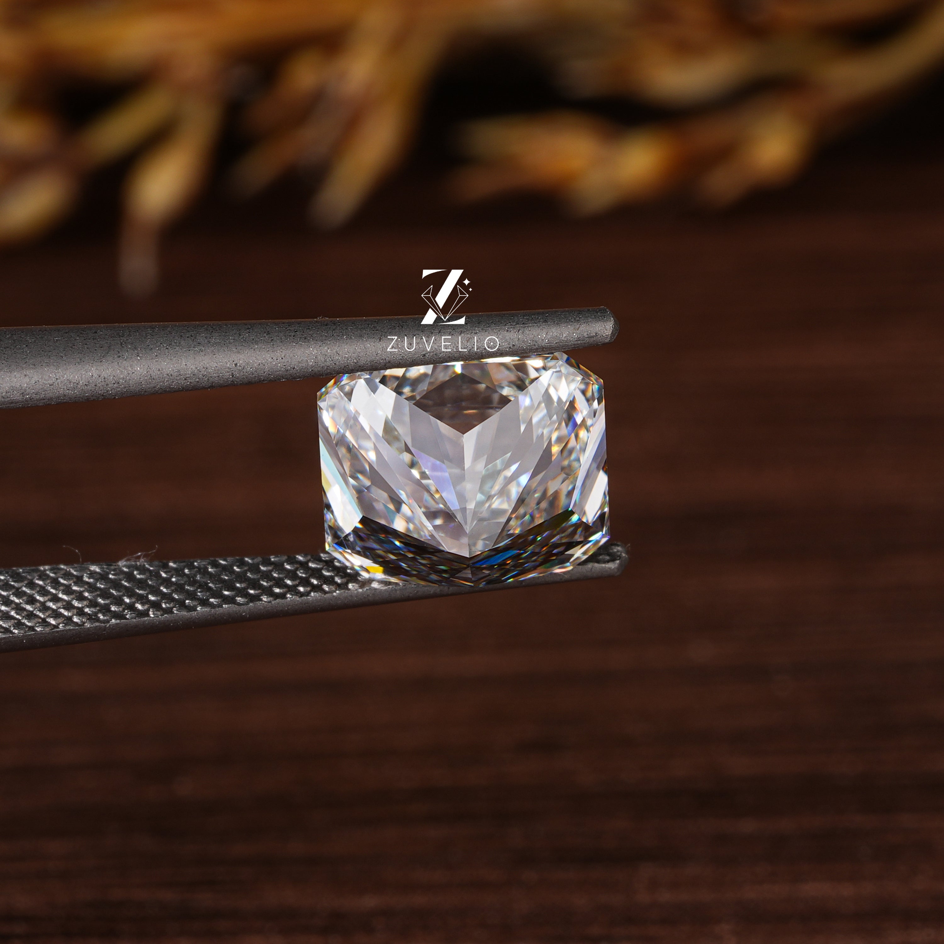4.18 Ct Sqare Radiant Lab Diamond - Zuvelio.com