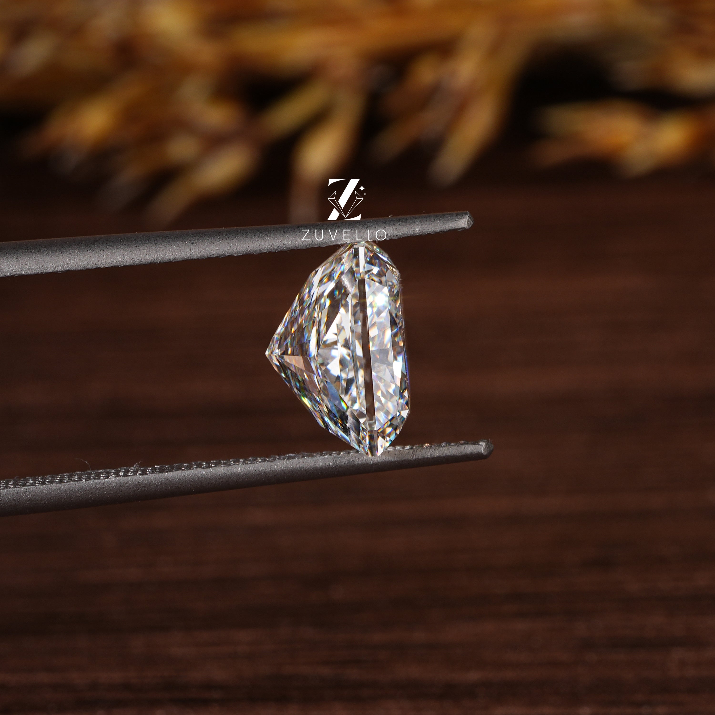 4.18 Ct Sqare Radiant Lab Diamond - Zuvelio.com