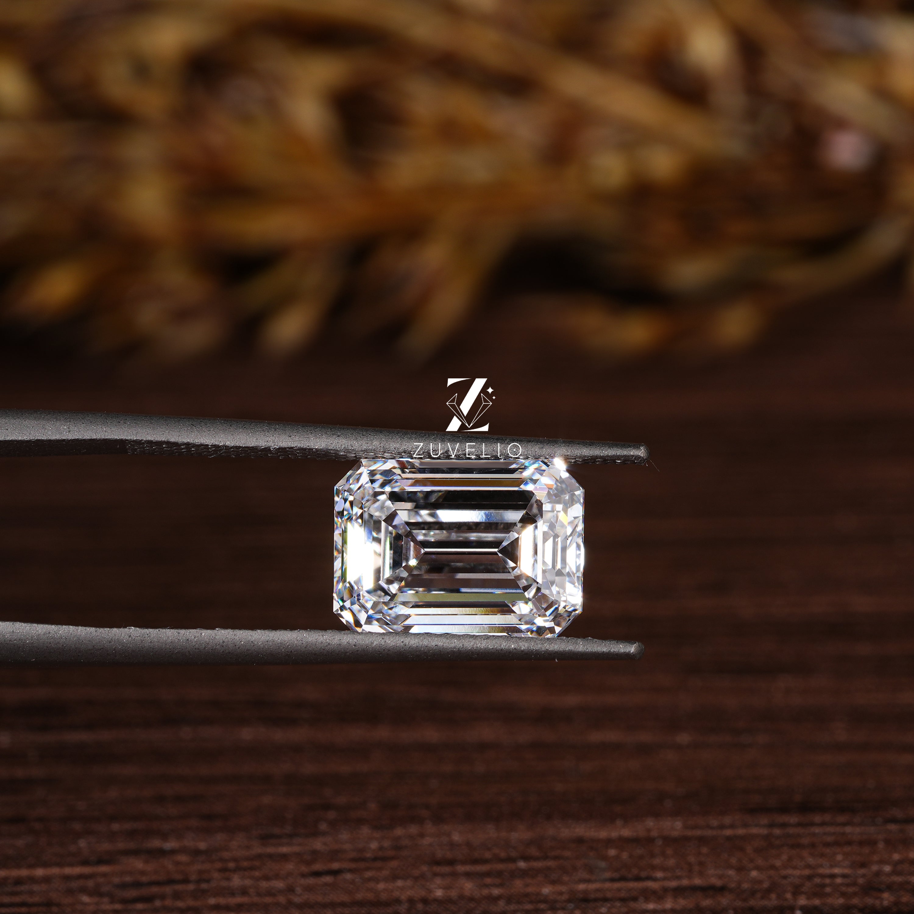 IGI Emerald Cut Lab Diamond - Zuvelio.com