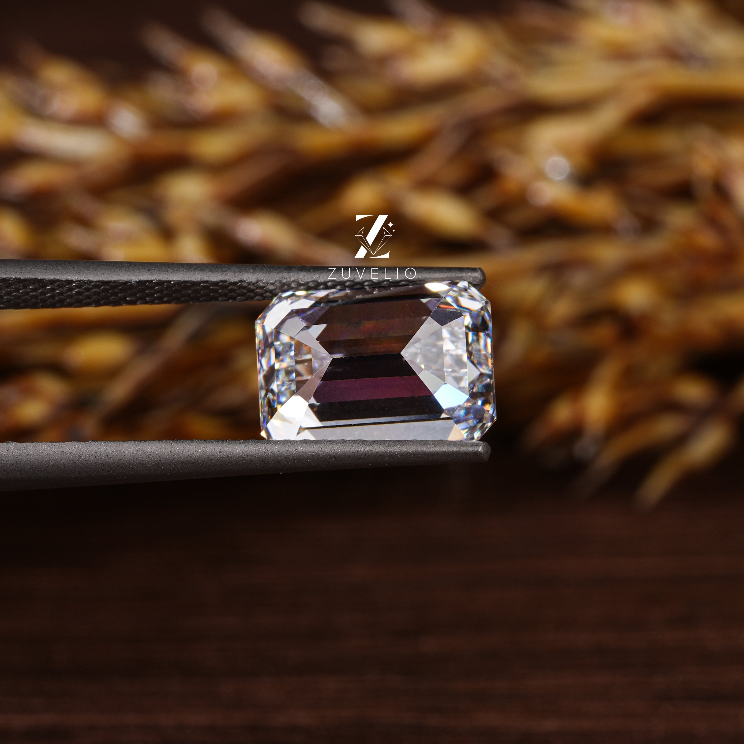IGI Emerald Cut Lab Diamond - Zuvelio.com
