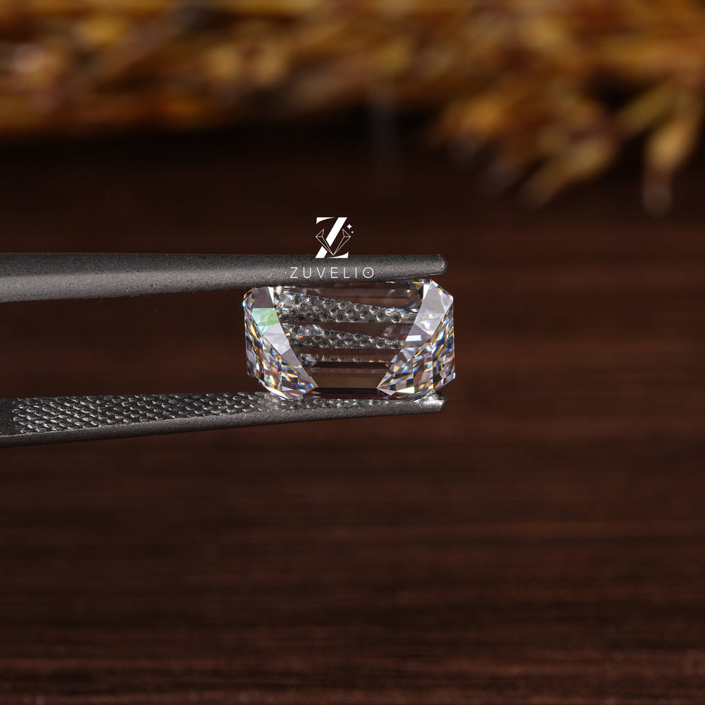 IGI Emerald Cut Lab Diamond - Zuvelio.com
