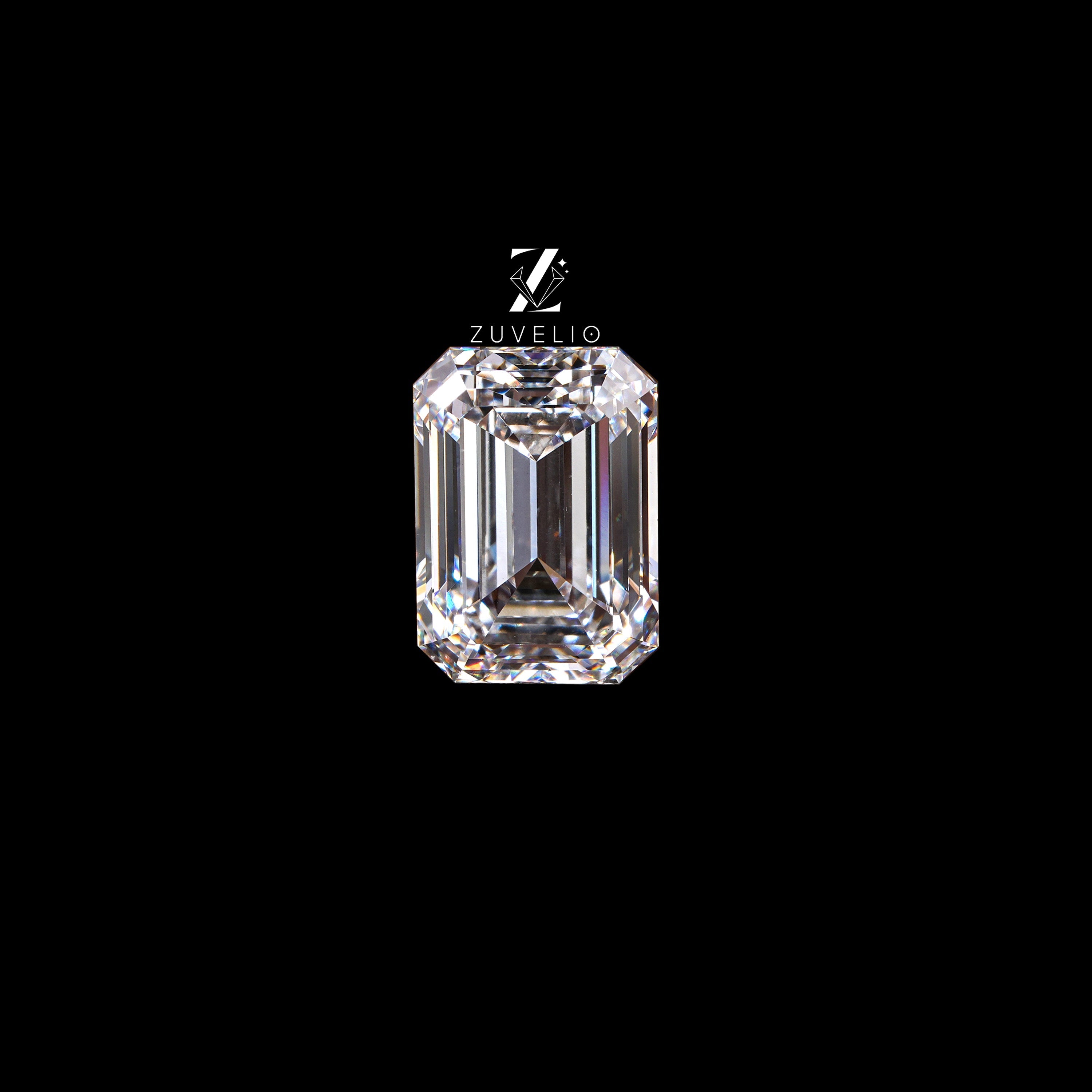 IGI Emerald Cut Lab Diamond - Zuvelio.com