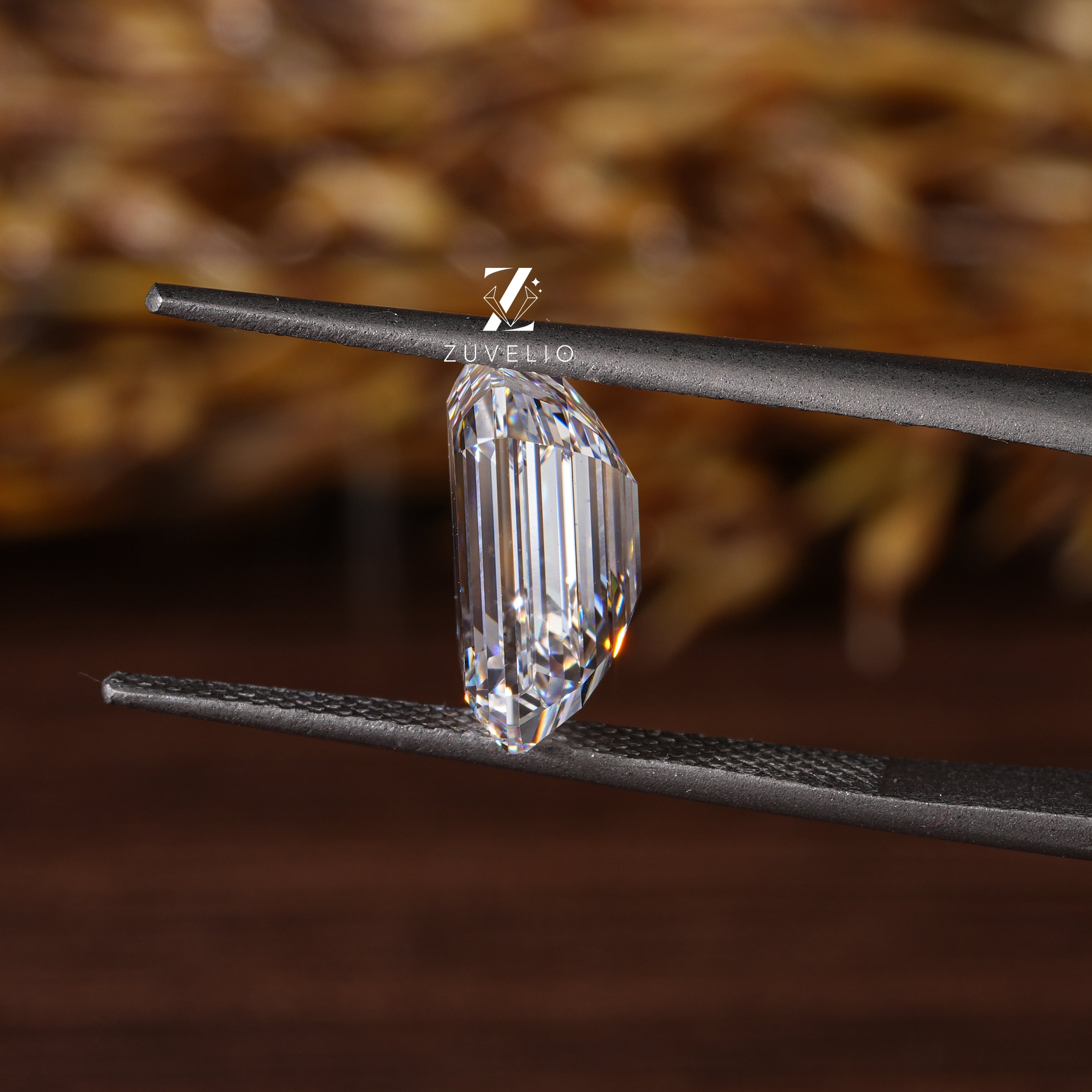 2.50 Ct Trapeze Cut Lab Diamond - Zuvelio.com