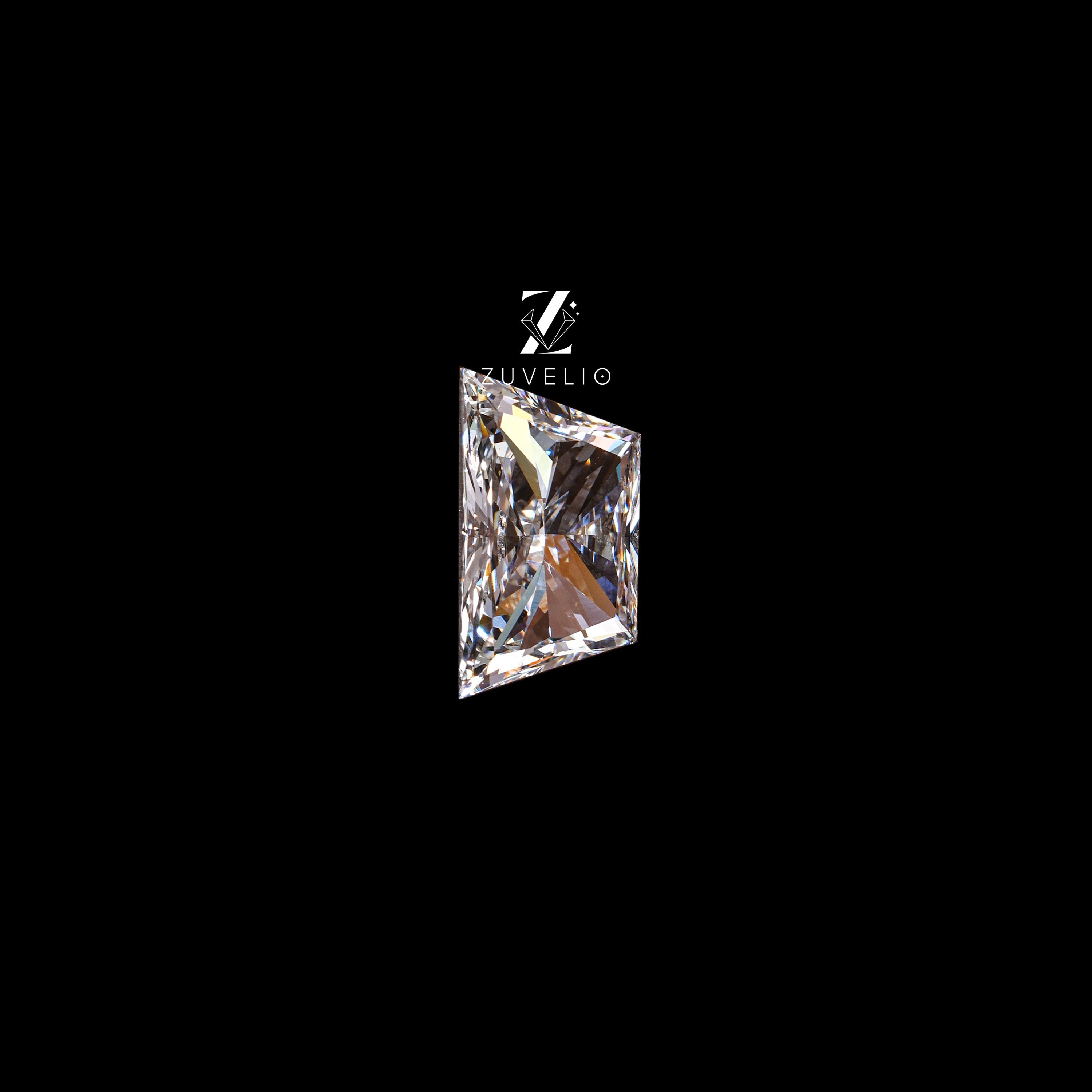 2.50 Ct Trapeze Cut Lab Diamond - Zuvelio.com