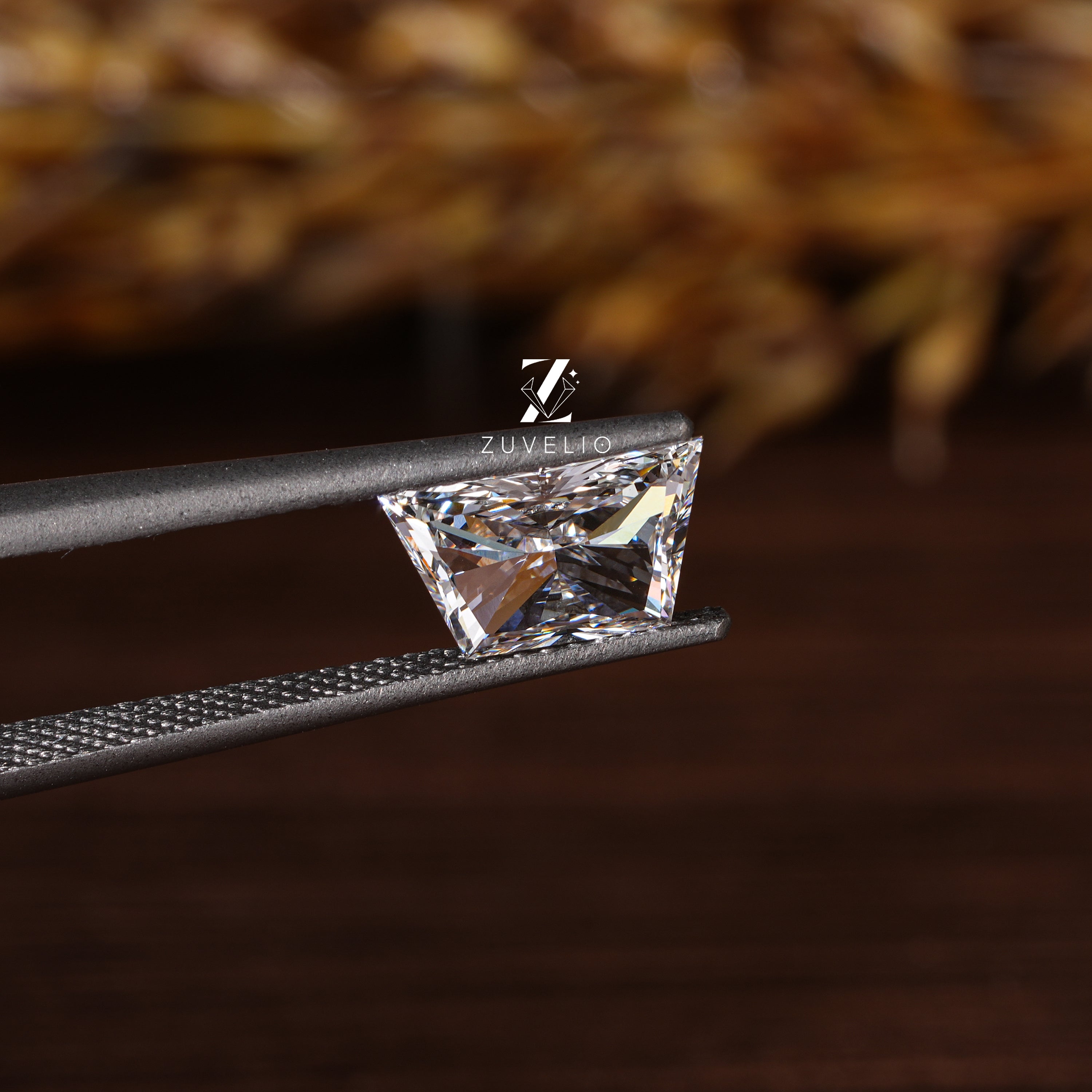 1.12 Ct Trepezoid Lab Diamond - Zuvelio.com