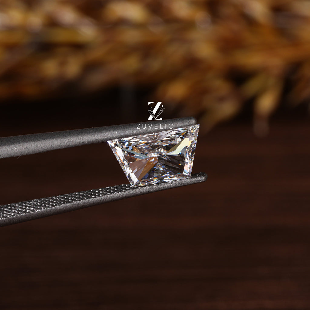2.50 Ct Trapeze Cut Lab Diamond - Zuvelio.com