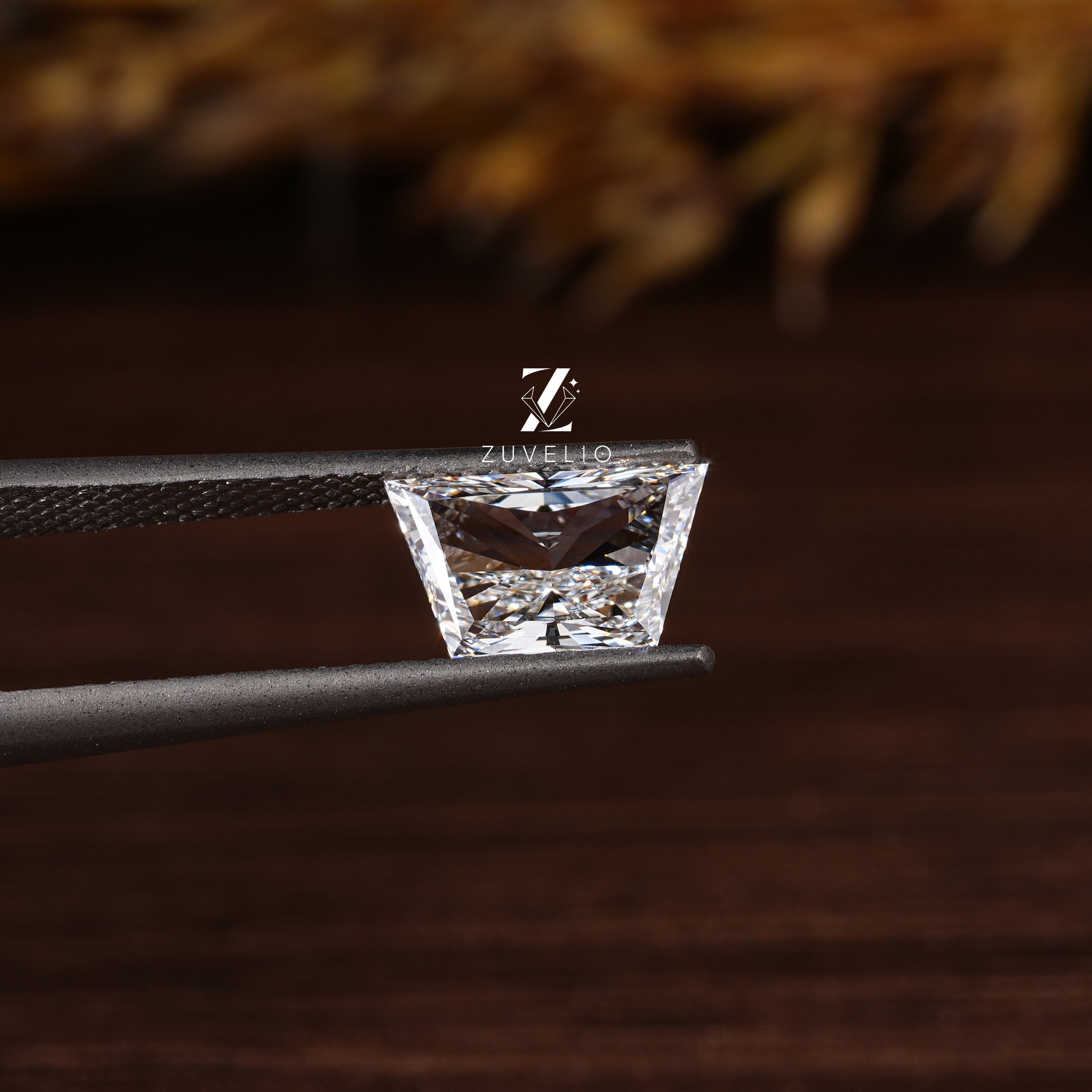 2.50 Ct Trapeze Cut Lab Diamond - Zuvelio.com