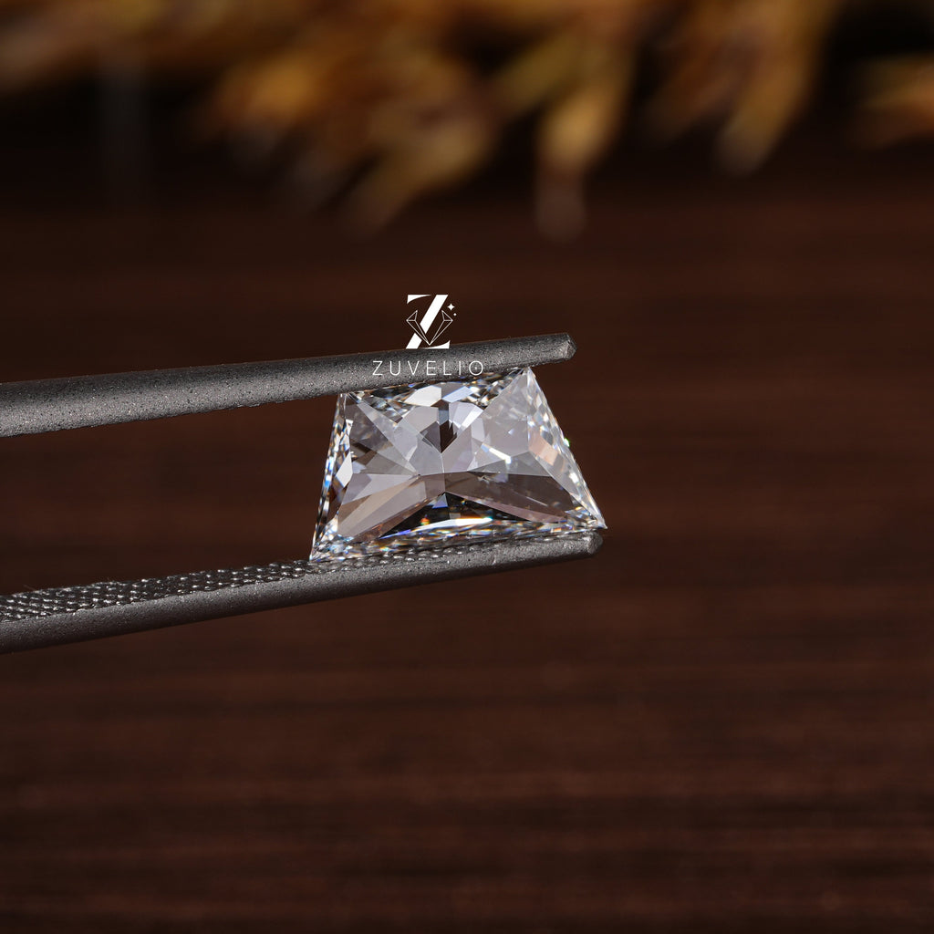 2.50 Ct Trapeze Cut Lab Diamond - Zuvelio.com