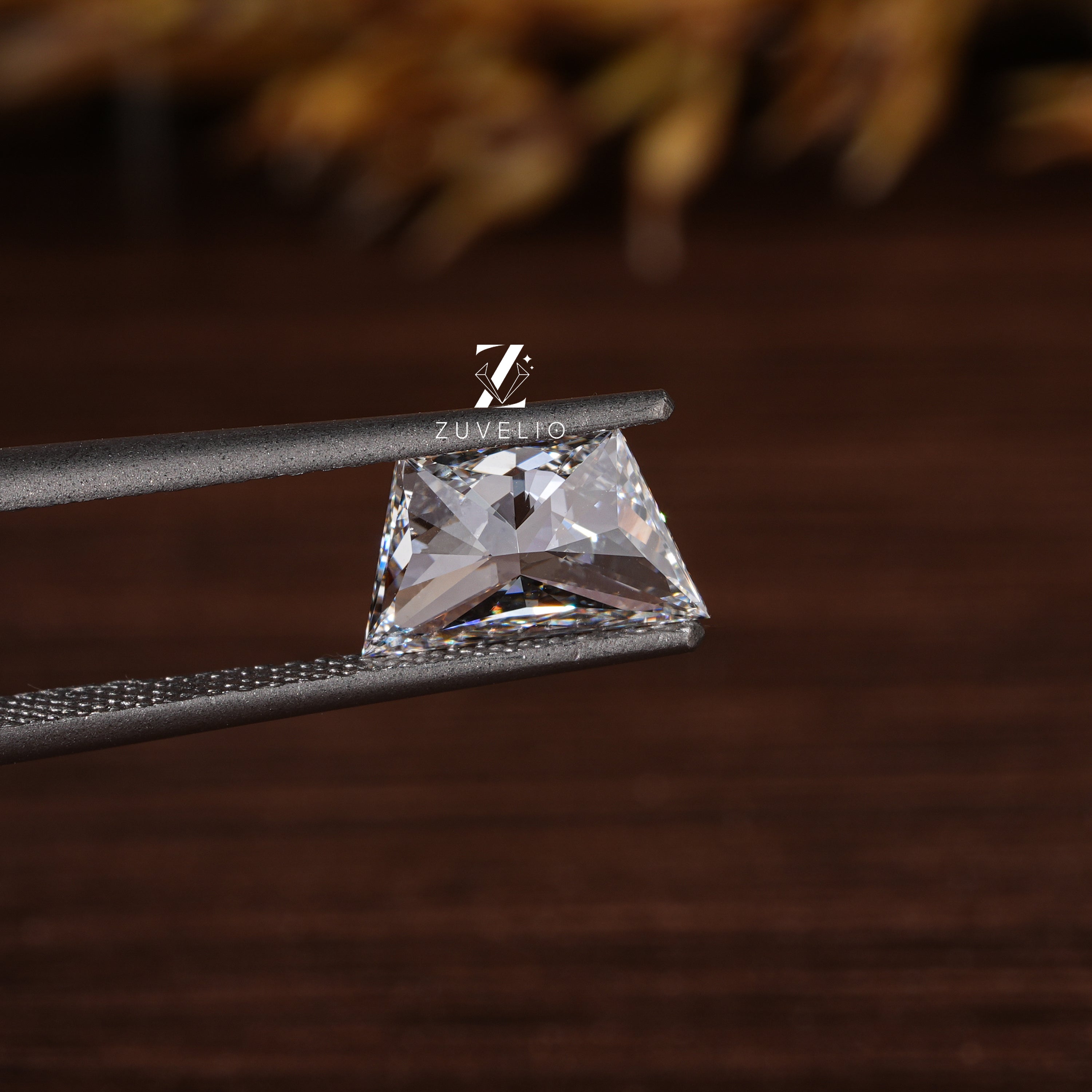2.50 Ct Trapeze Cut Lab Diamond - Zuvelio.com
