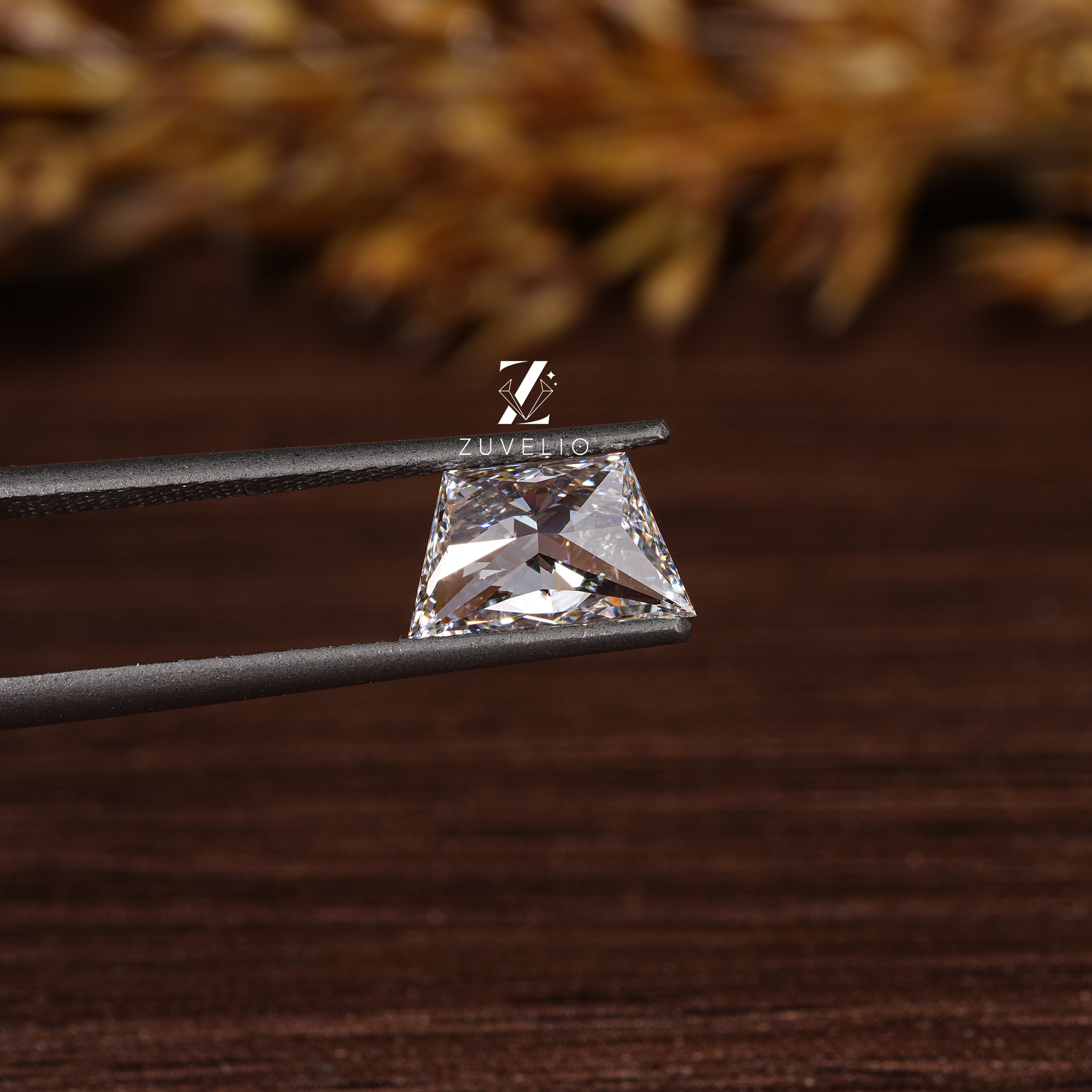 2.50 Ct Trapeze Cut Lab Diamond - Zuvelio.com
