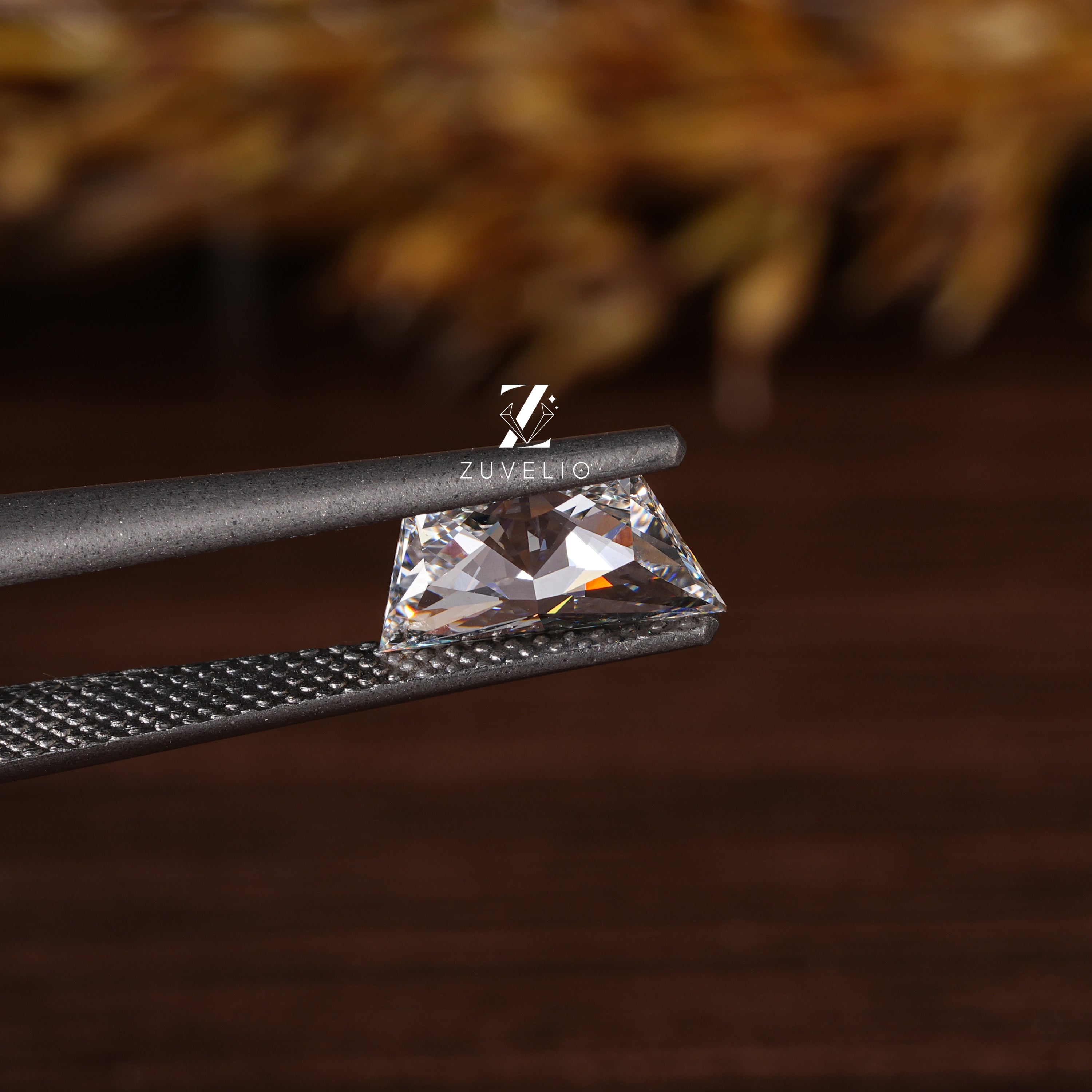 2.50 Ct Trapeze Cut Lab Diamond - Zuvelio.com