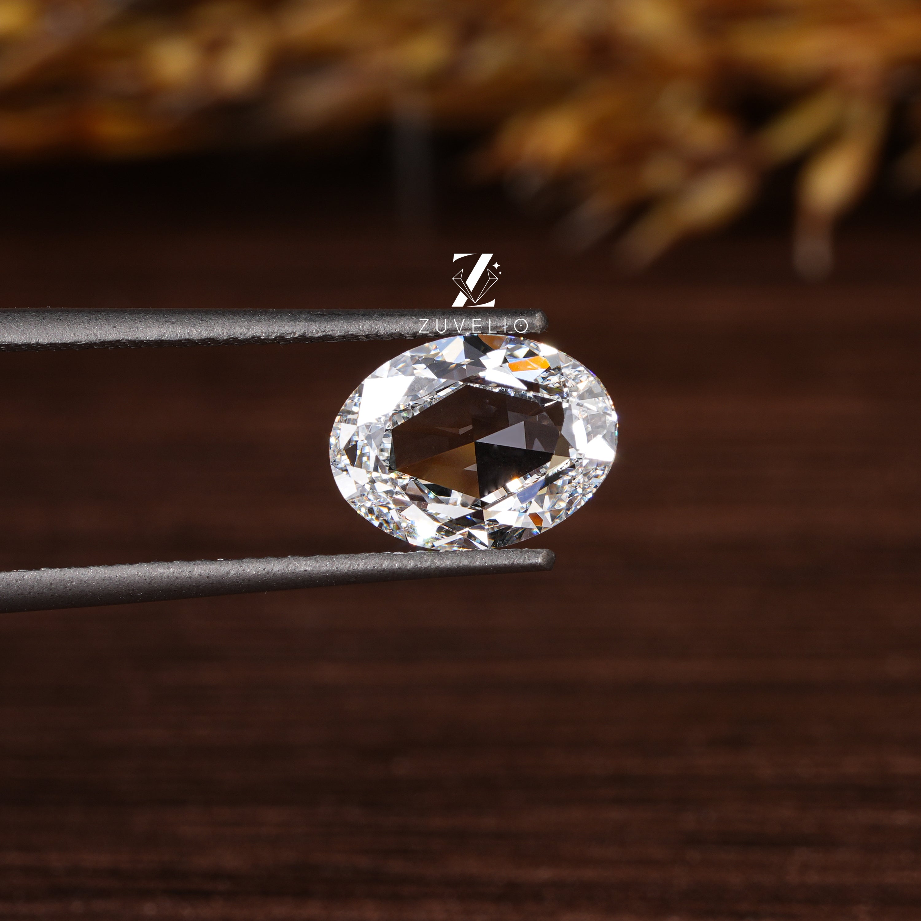 2.02 Ct Oval Rose Cut Diamond - Zuvelio.com