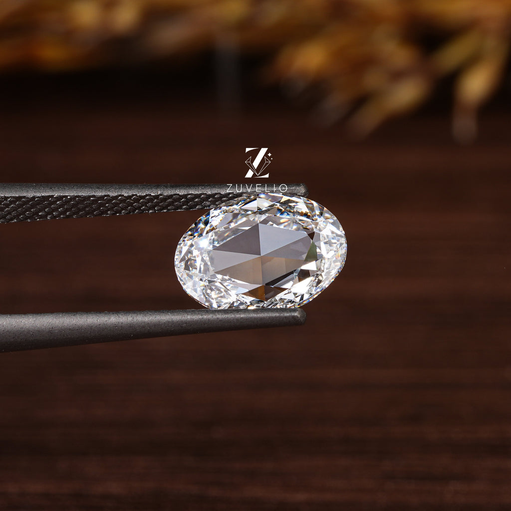 2.02 Ct Oval Rose Cut Diamond - Zuvelio.com