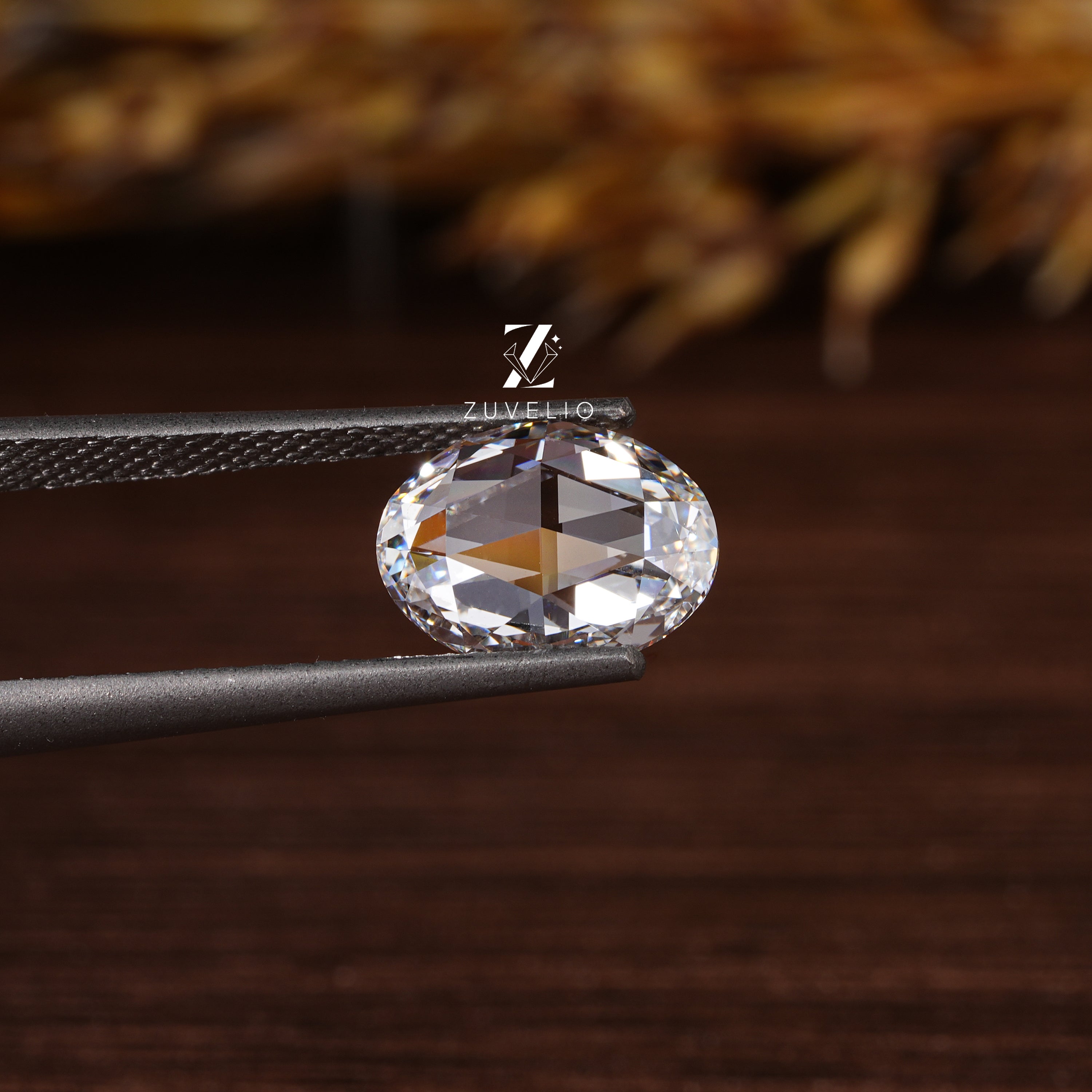 2.02 Ct Oval Rose Cut Diamond - Zuvelio.com