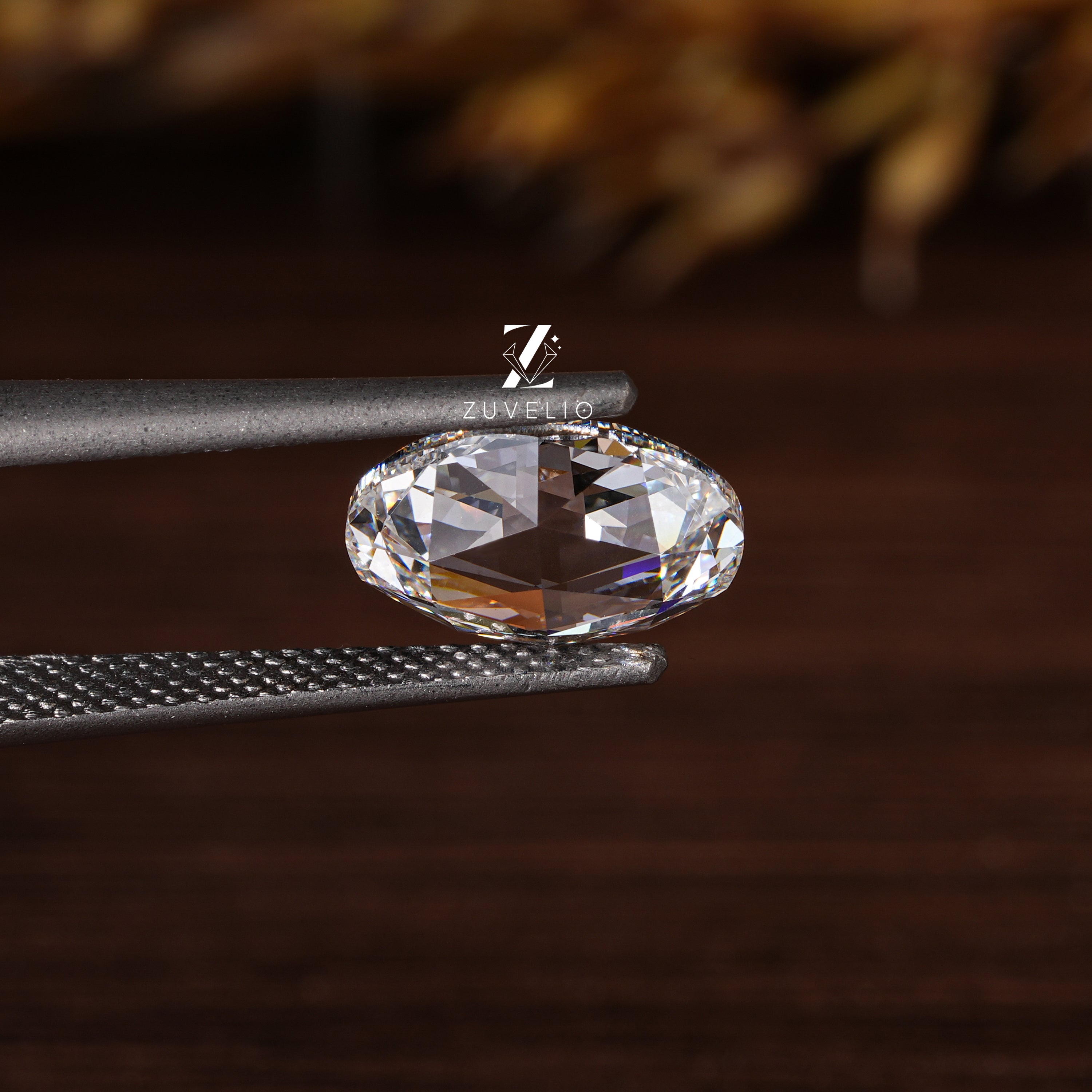 2.02 Ct Oval Rose Cut Diamond - Zuvelio.com
