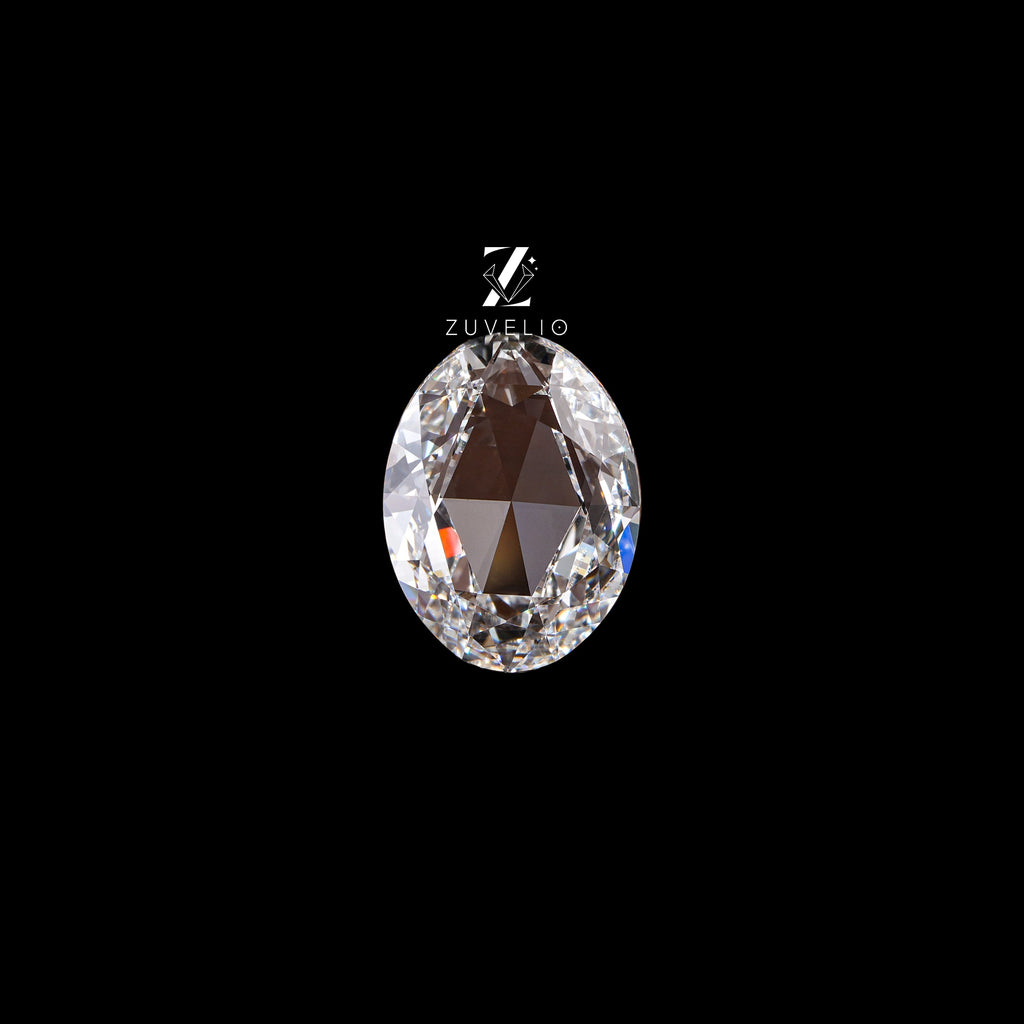 2.02 Ct Oval Rose Cut Diamond - Zuvelio.com