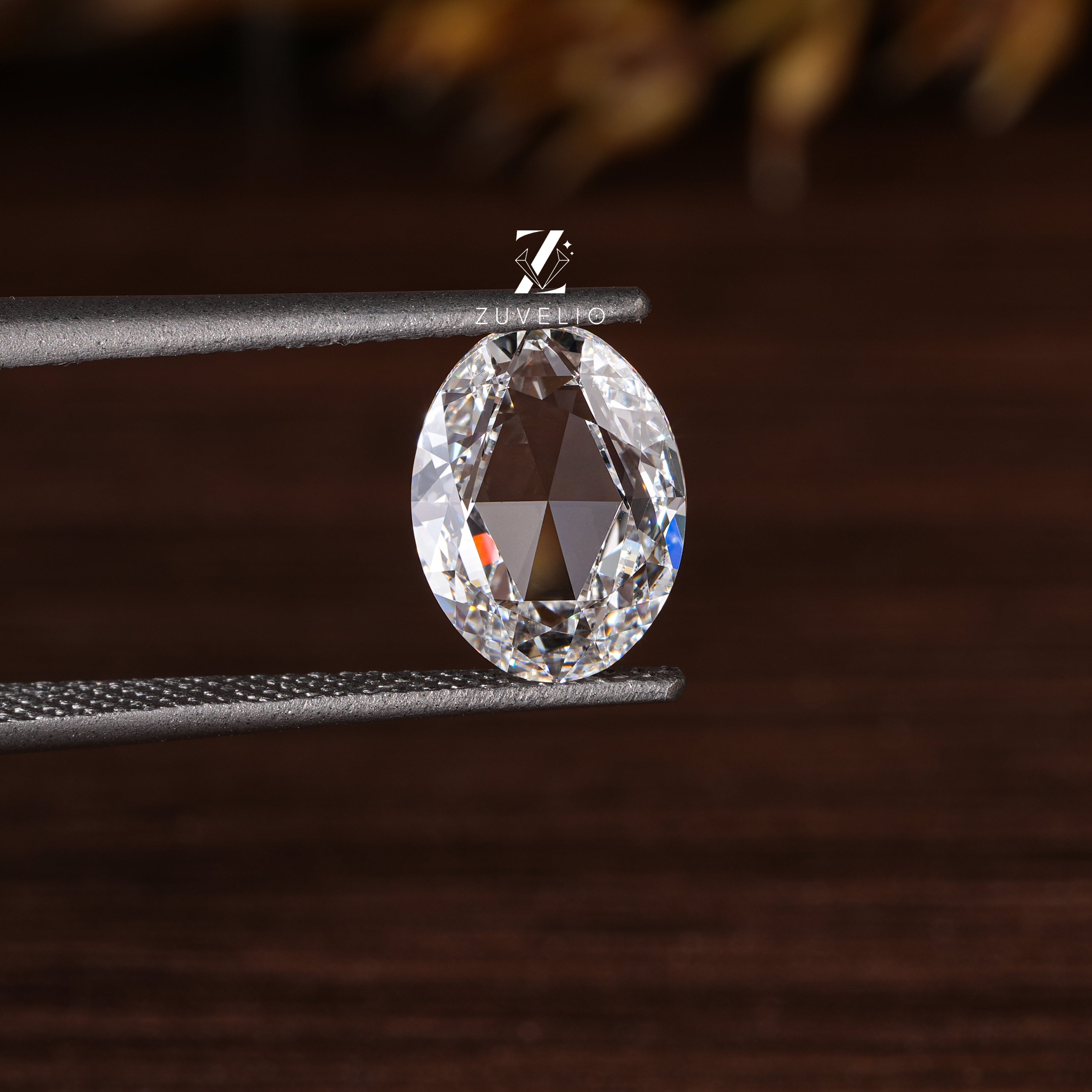 2.02 Ct Oval Rose Cut Diamond - Zuvelio.com