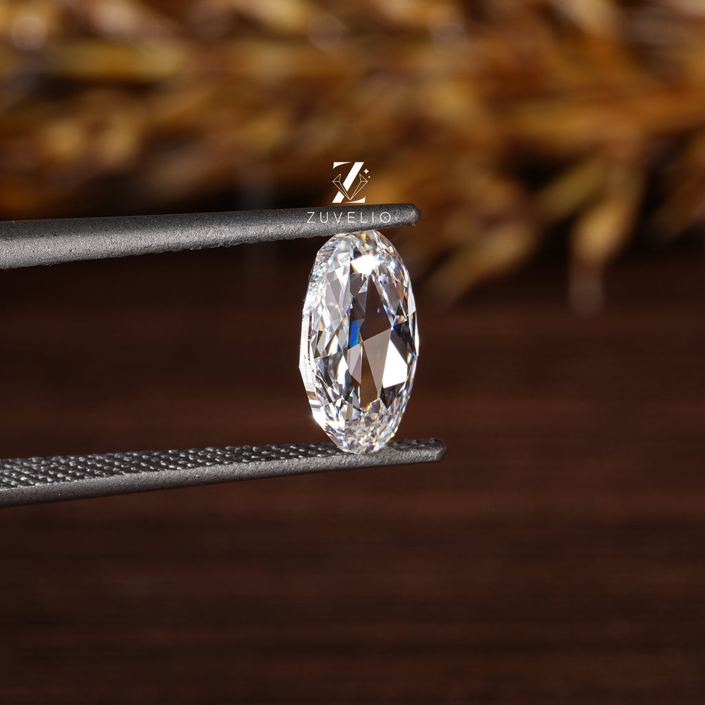 2.02 Ct Oval Rose Cut Diamond - Zuvelio.com