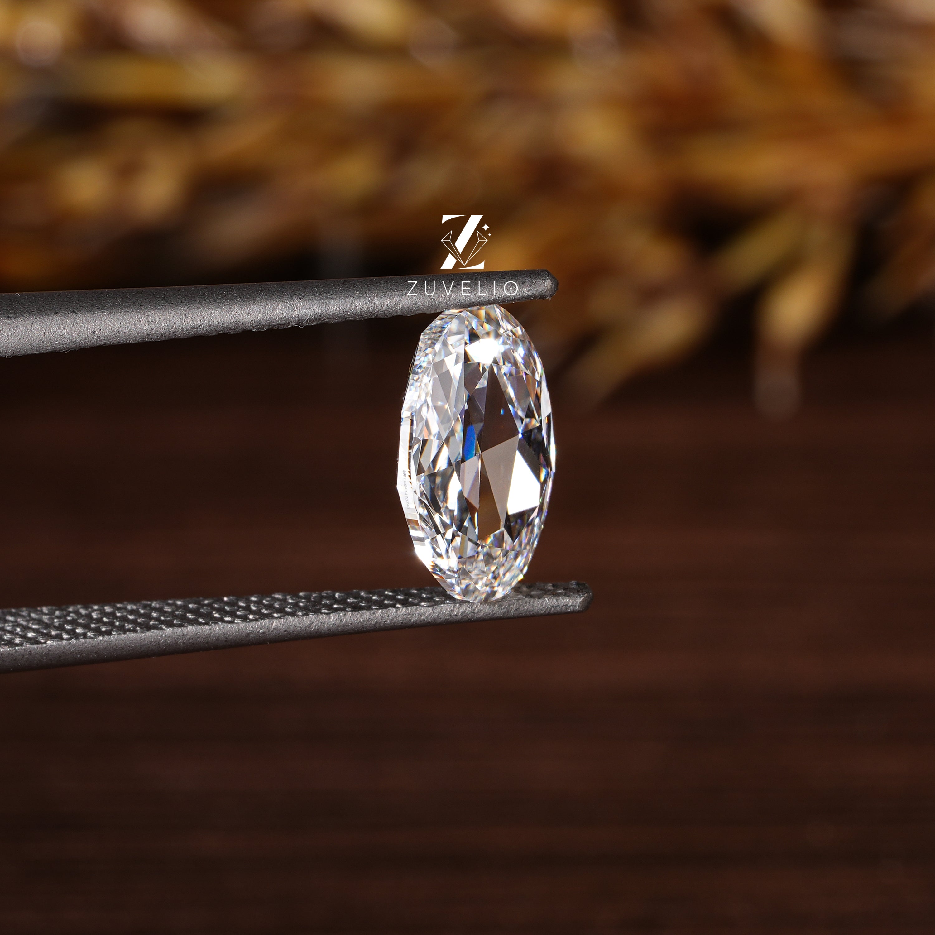 2.02 Ct Oval Rose Cut Diamond - Zuvelio.com