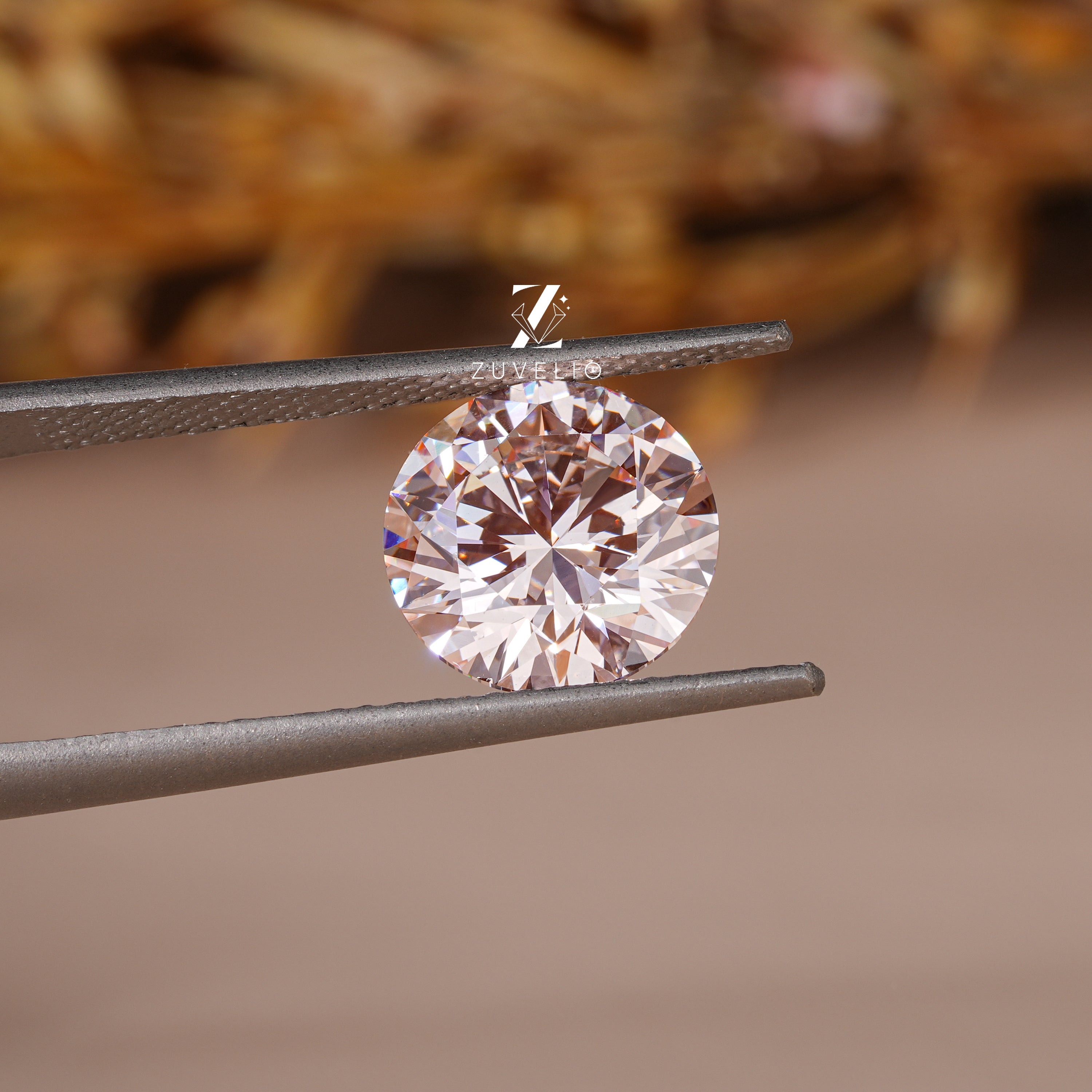 3.08 Ct Pink Lab Diamond - Zuvelio.com