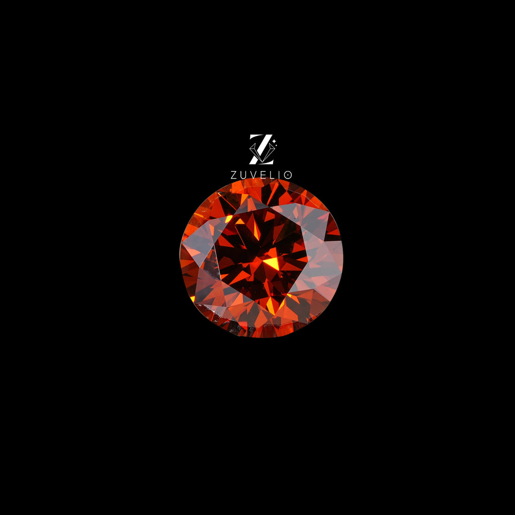 3.17 Ct Orange Lab Diamond - Zuvelio.com