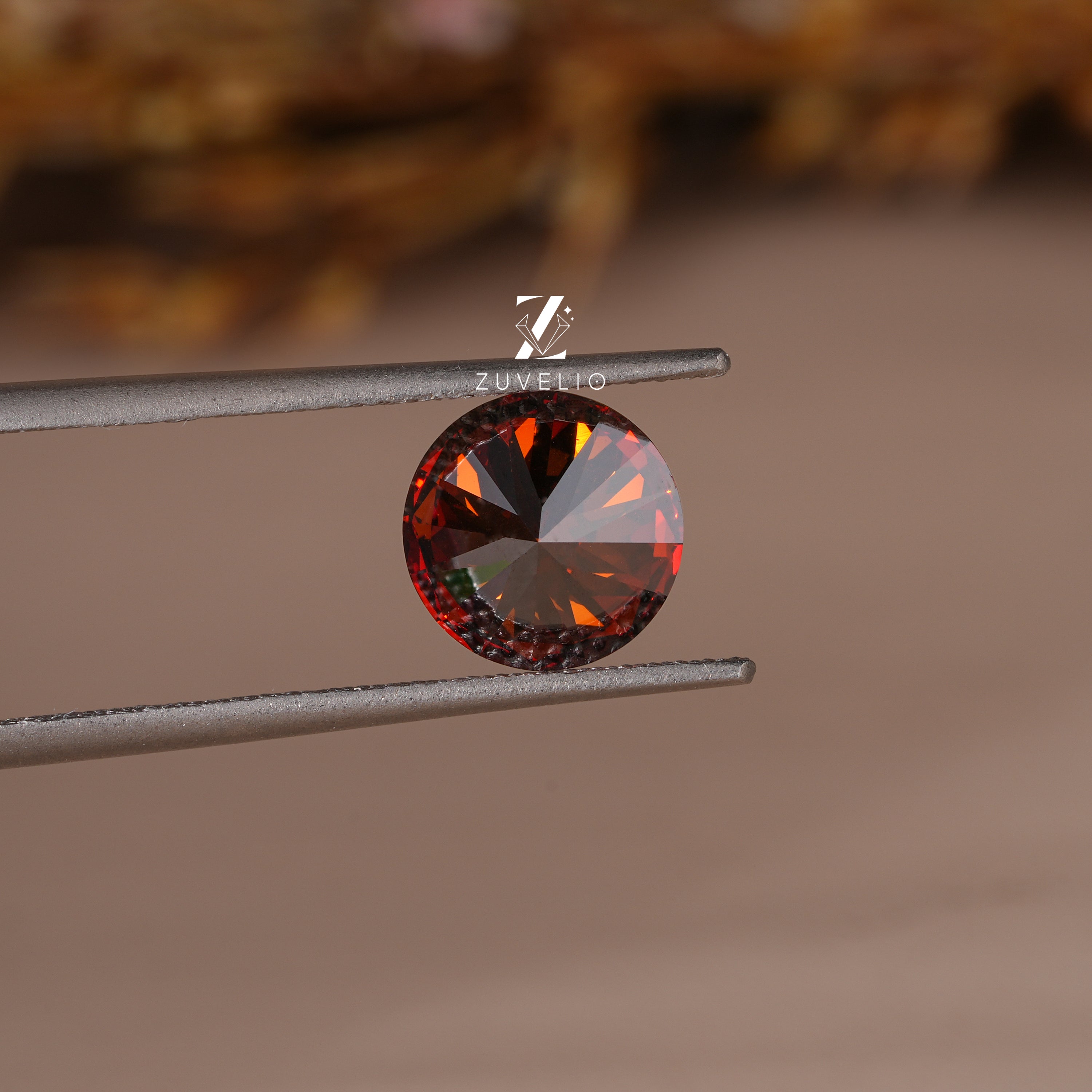 3.17 Ct Orange Lab Diamond - Zuvelio.com