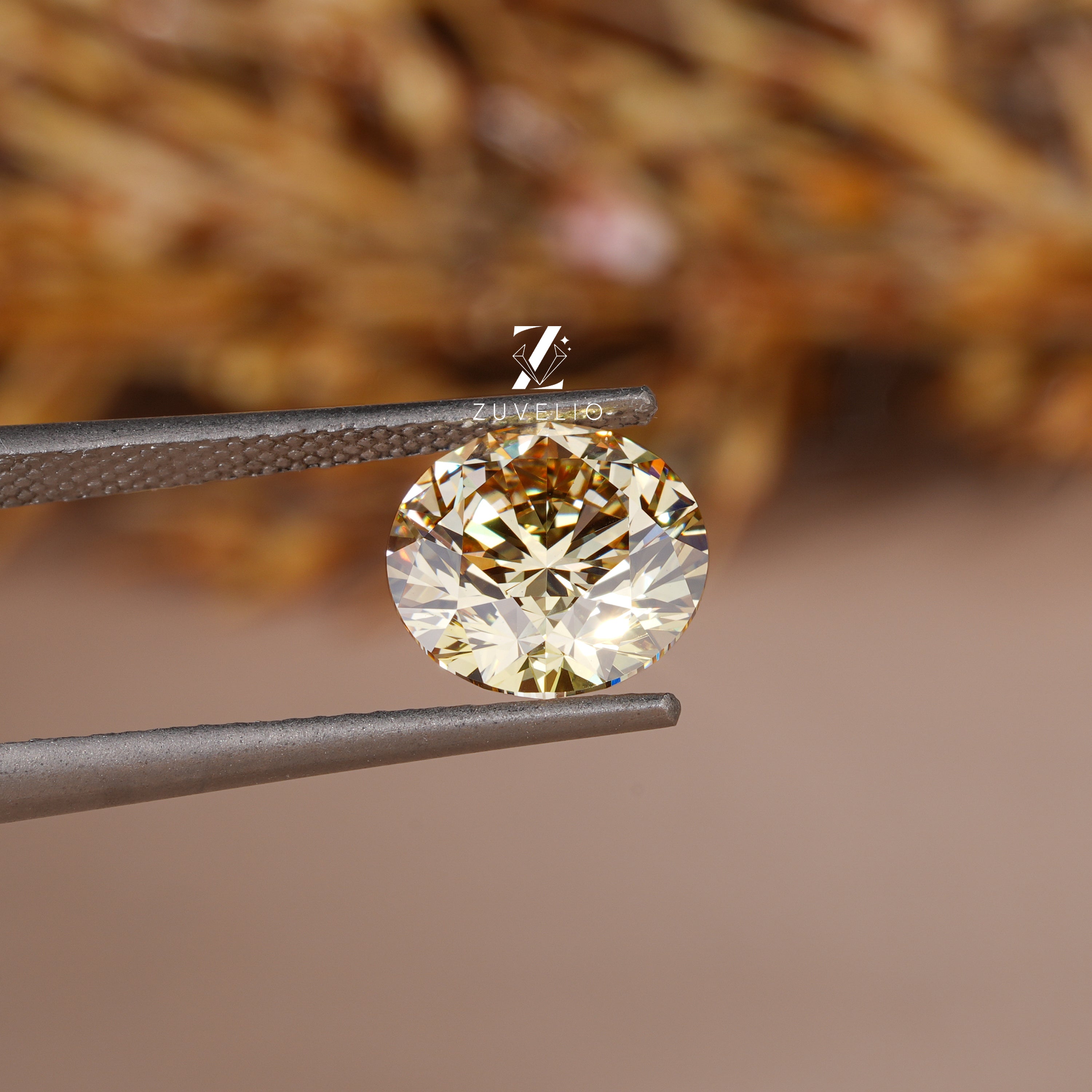 2.63 Ct Intense Yellow Lab Diamond - Zuvelio.com