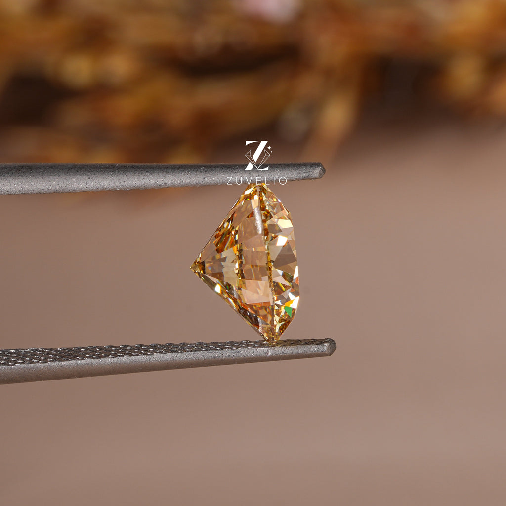 2.63 Ct Intense Yellow Lab Diamond - Zuvelio.com