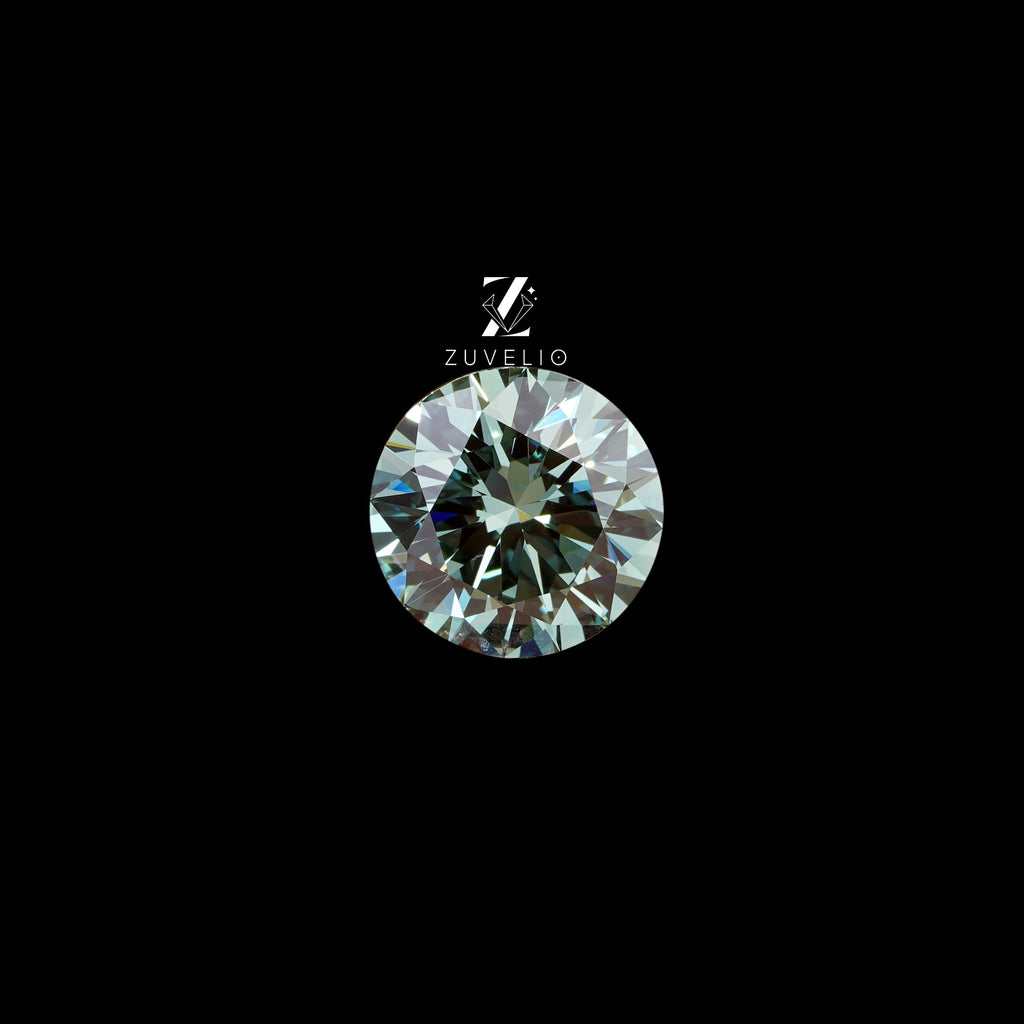3.32 Ct Vivid Blue Green Lab Diamond - Zuvelio.com