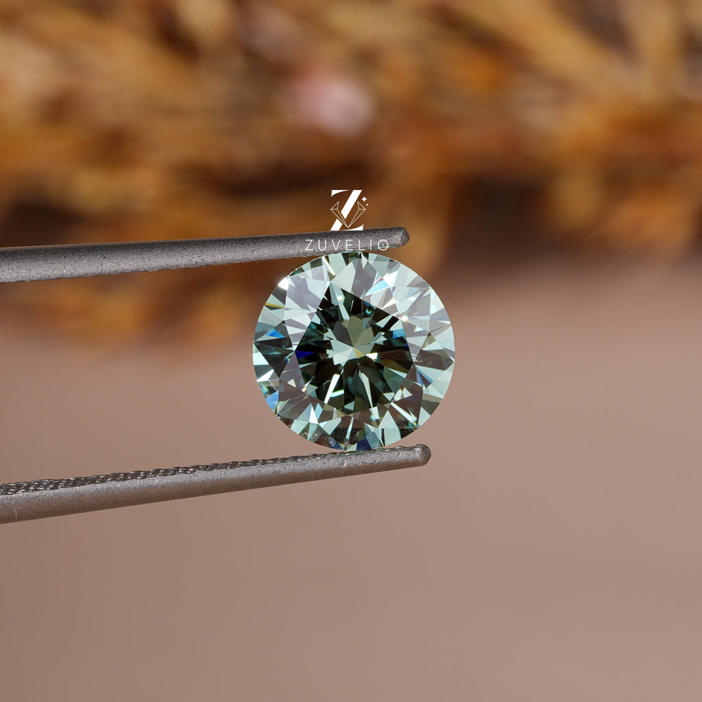 2.01 Ct Blue Green Lab Diamond - Zuvelio.com