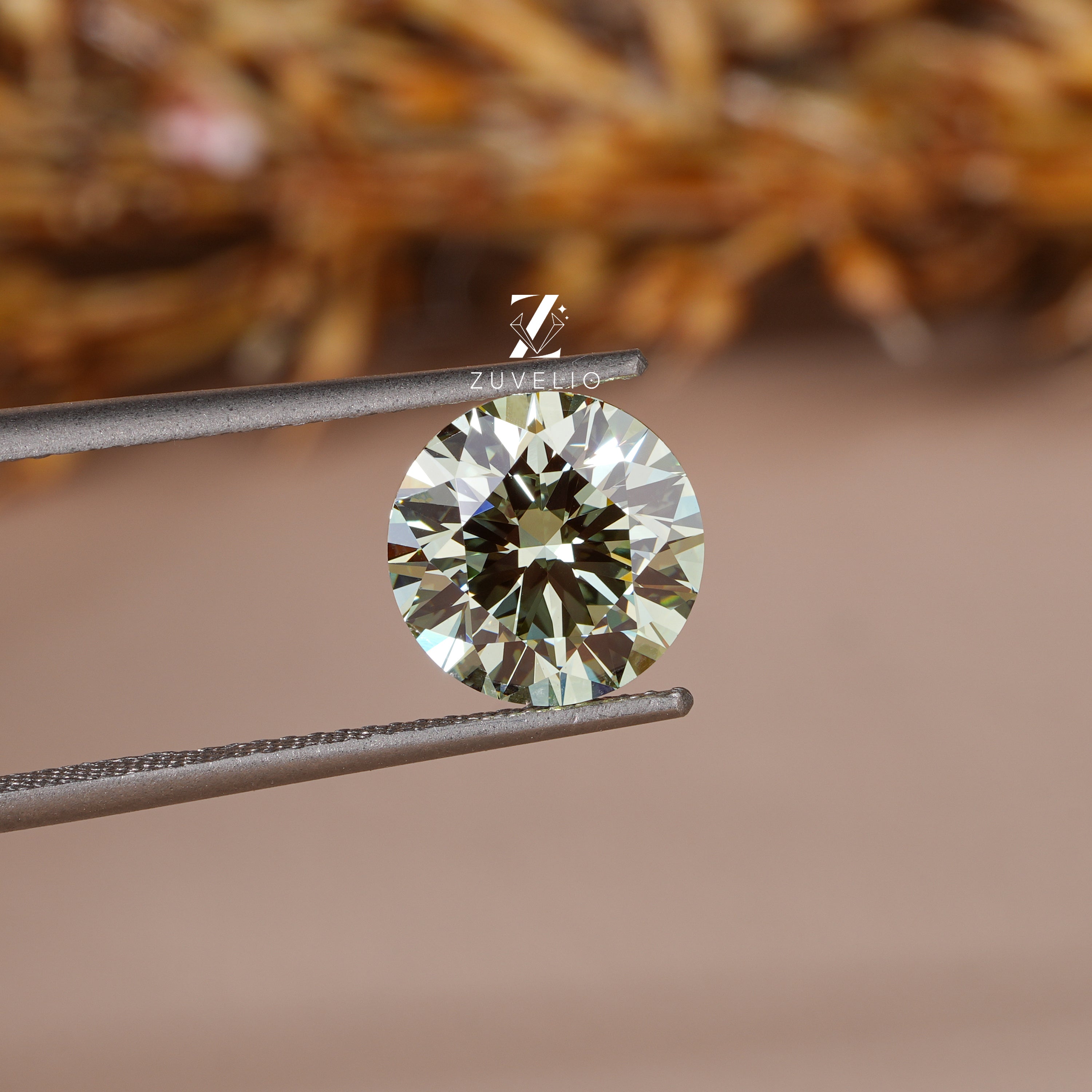 2.99 Ct Intense Green Lab Diamond - Zuvelio.com