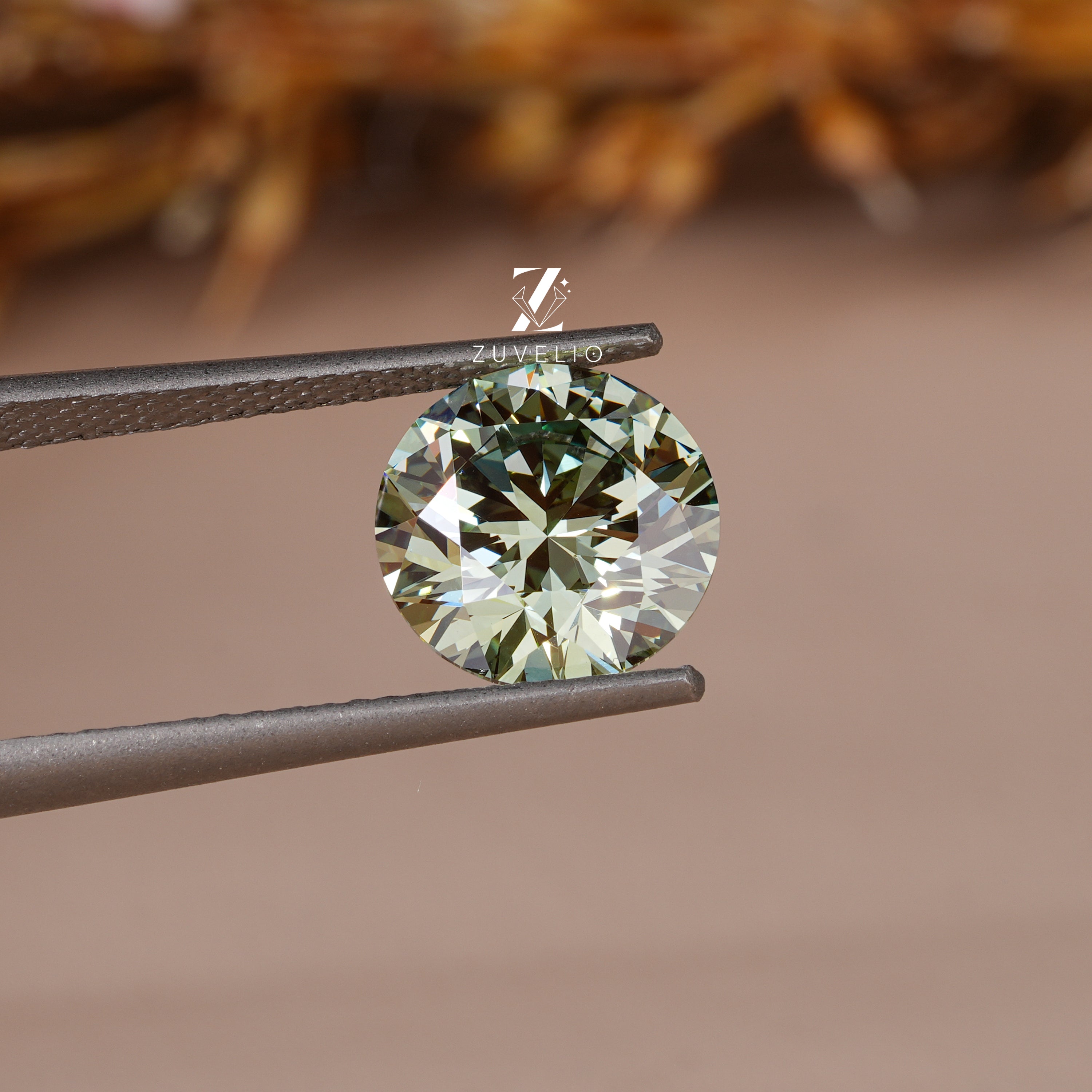 2.99 Ct Intense Green Lab Diamond - Zuvelio.com