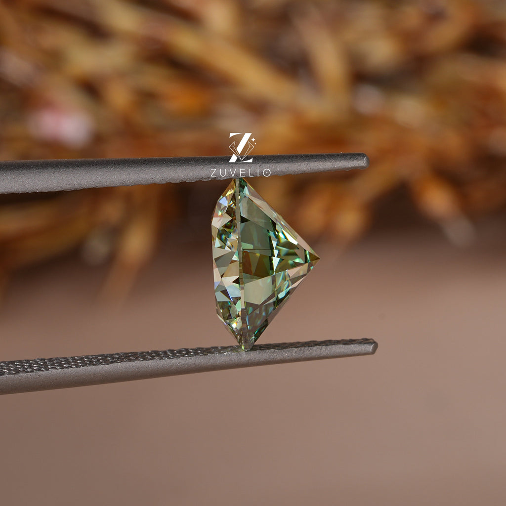 2.99 Ct Intense Green Lab Diamond - Zuvelio.com