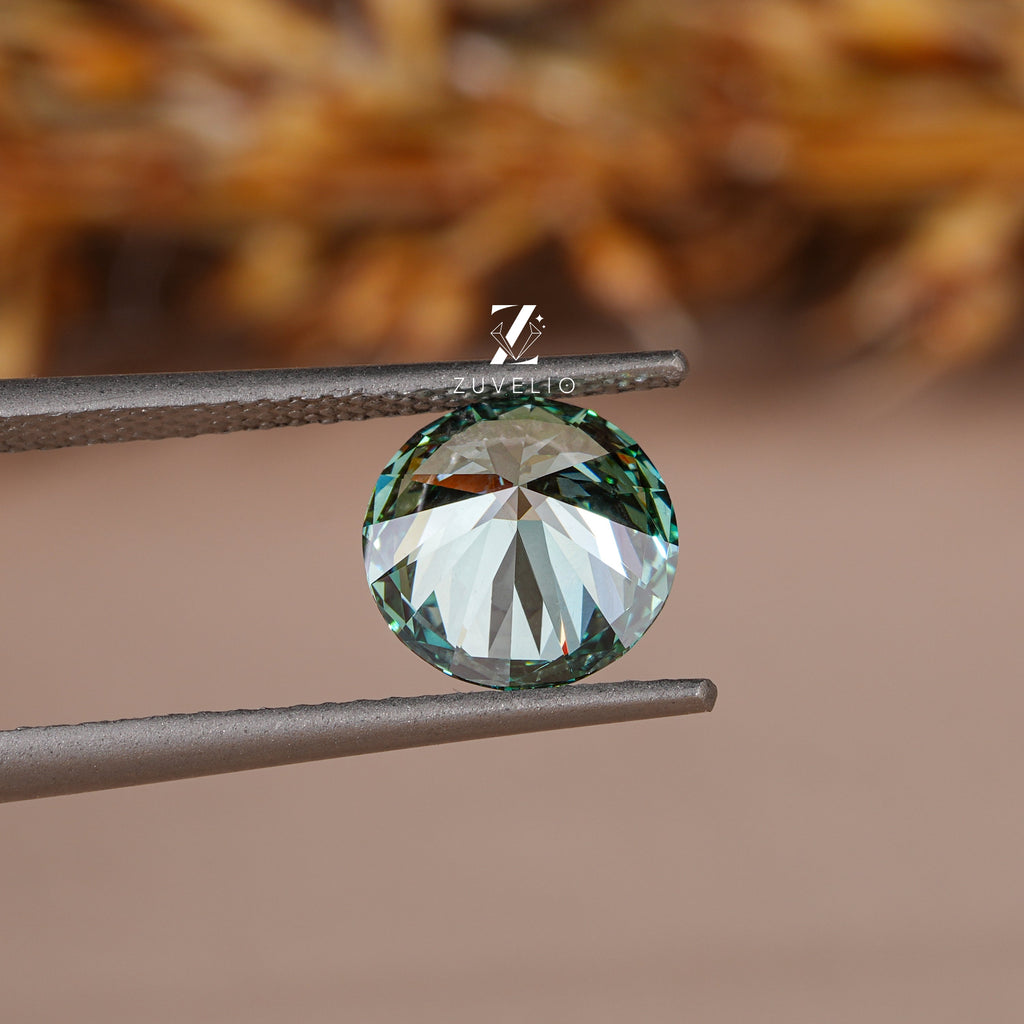 2.01 Ct Blue Green Lab Diamond - Zuvelio.com