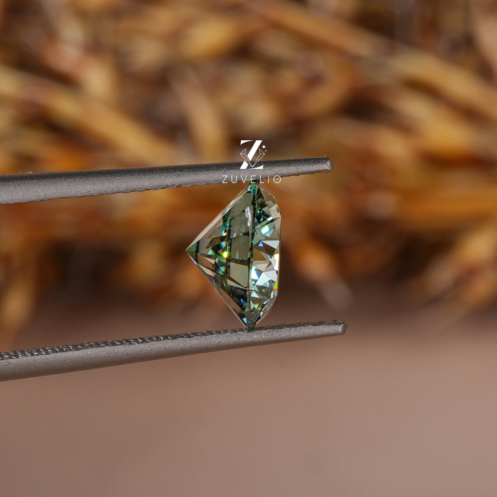 2.01 Ct Blue Green Lab Diamond - Zuvelio.com