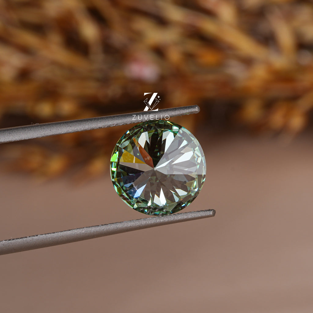 2.01 Ct Blue Green Lab Diamond - Zuvelio.com