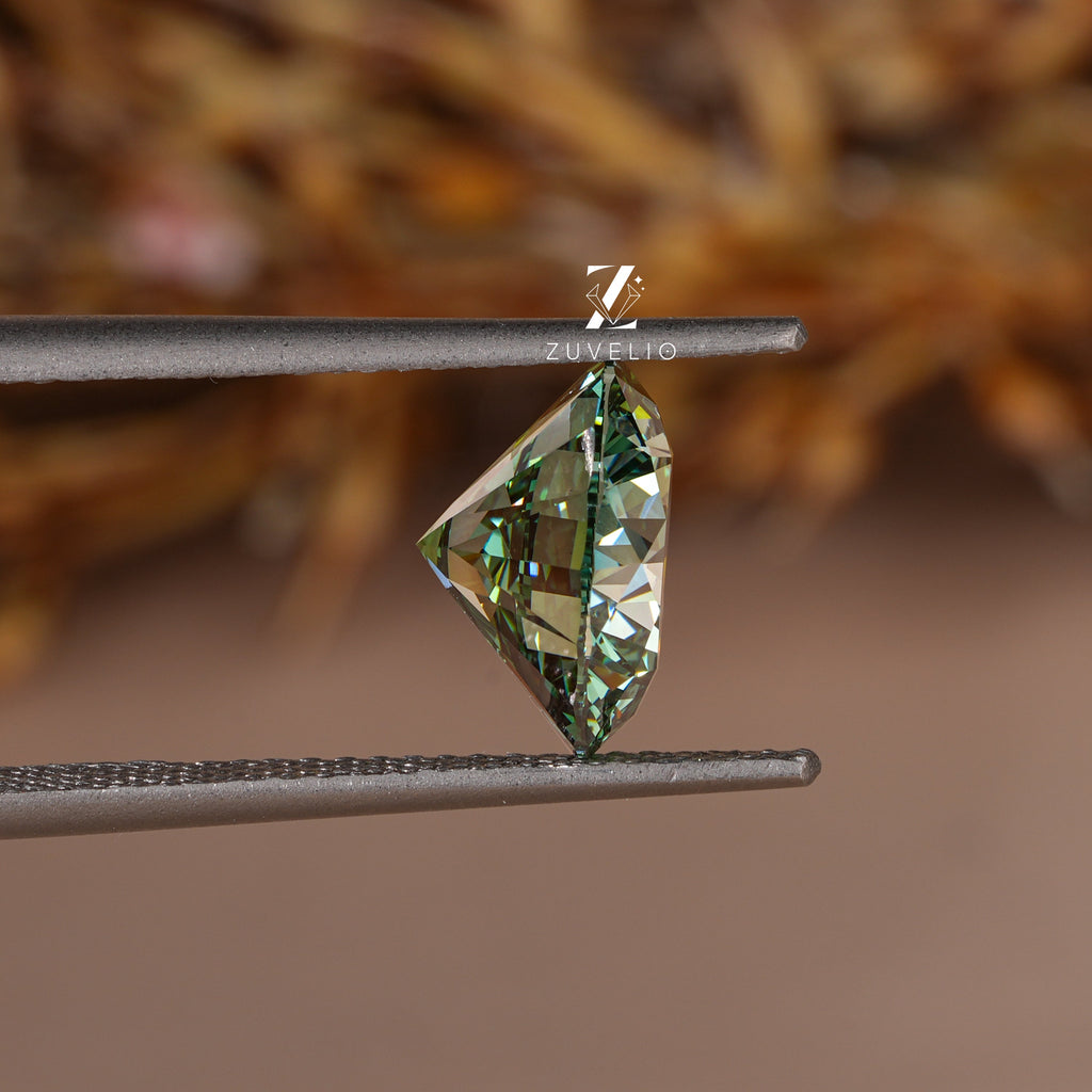 2.01 Ct Blue Green Lab Diamond - Zuvelio.com