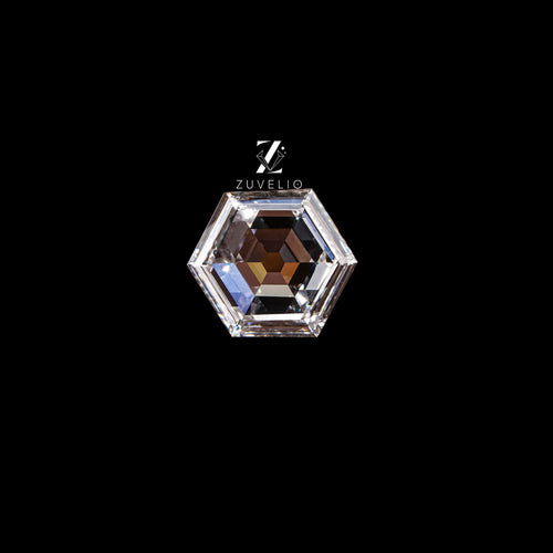 1.07 Ct Portrait Hexagon Diamond - Zuvelio.com