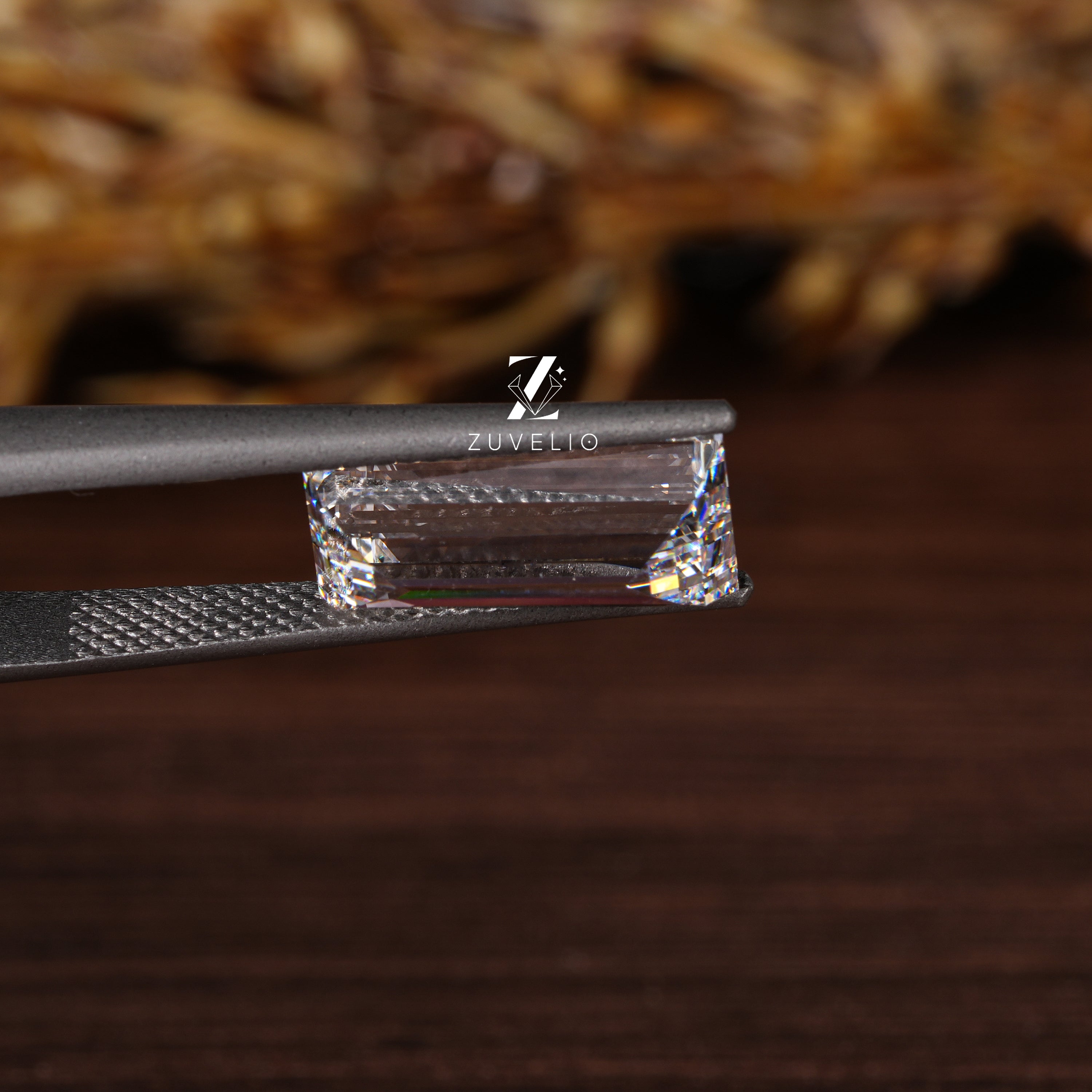 4.16 Ct Bagutte Cut Lab Diamond - Zuvelio.com