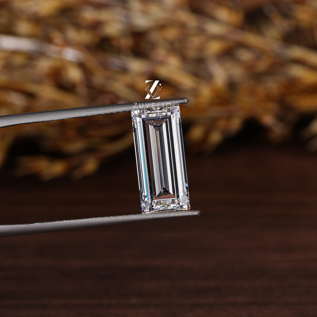 4.16 Ct Bagutte Cut Lab Diamond - Zuvelio.com