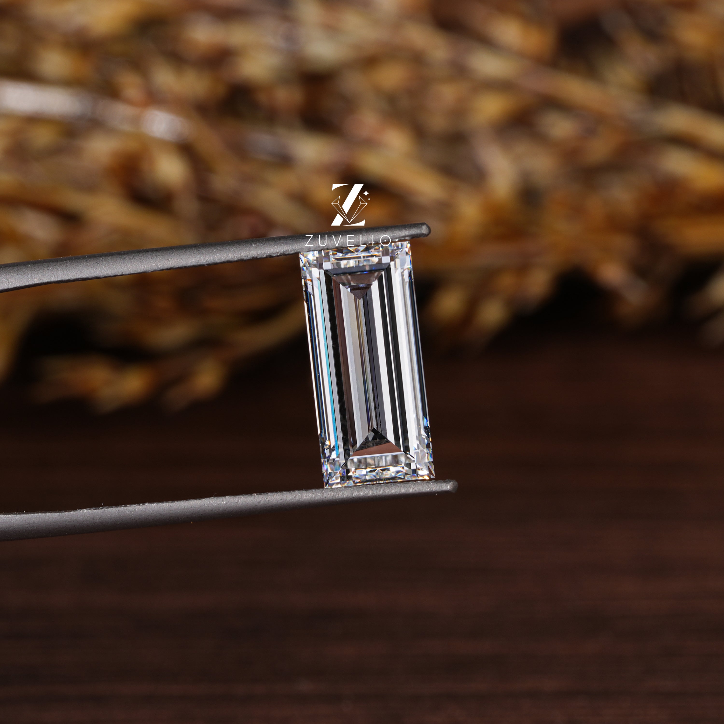 4.16 Ct Bagutte Cut Lab Diamond - Zuvelio.com
