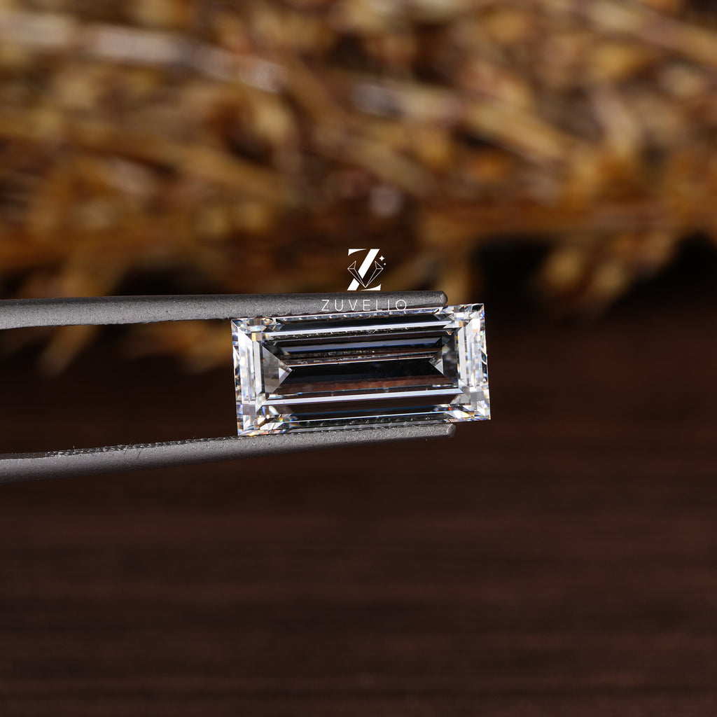 4.16 Ct Bagutte Cut Lab Diamond - Zuvelio.com