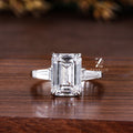 Emerald Cut Lab Diamond Ring - Zuvelio.com